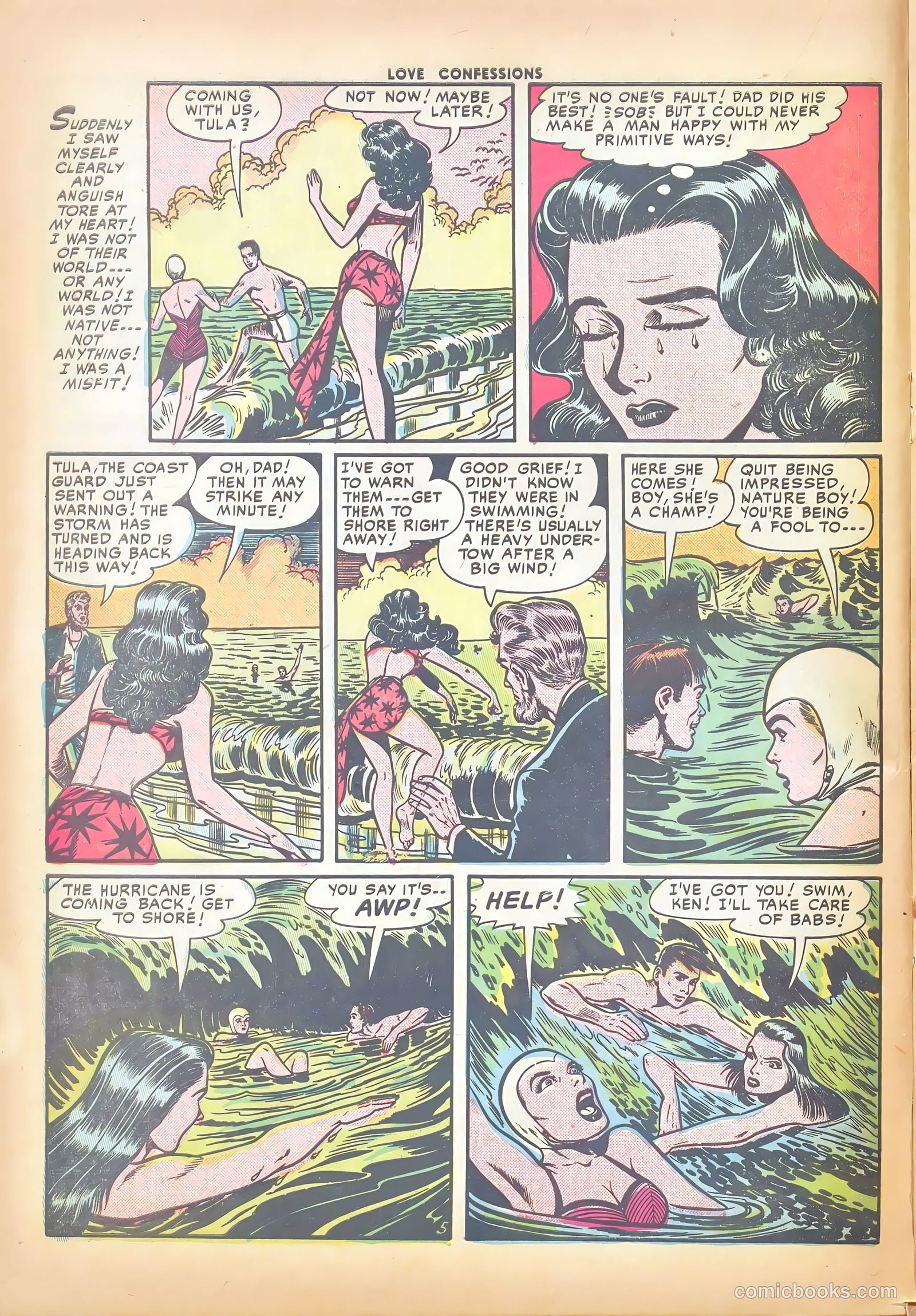 Love Confessions #11 (1951) — page 16 of 36