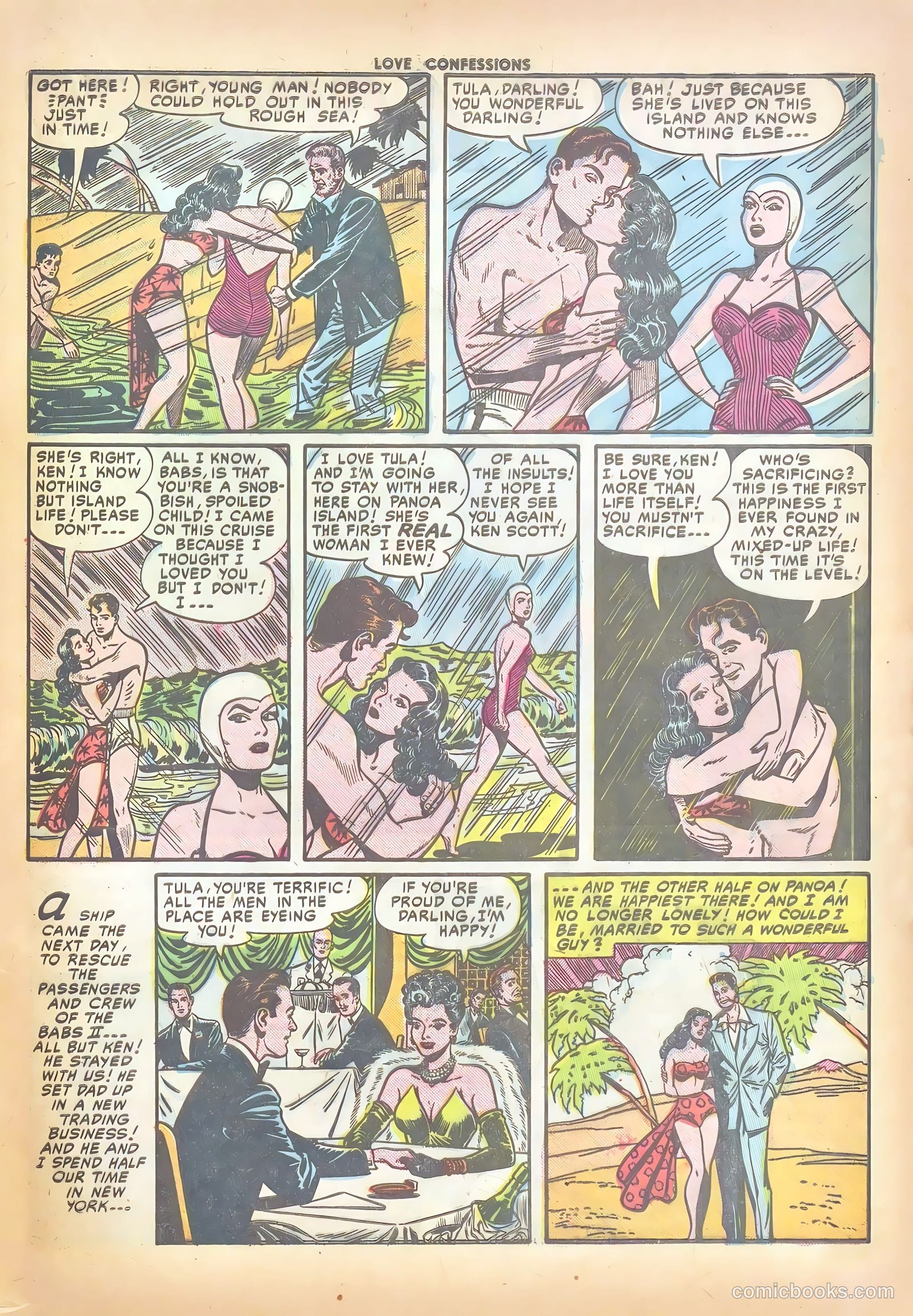 Love Confessions #11 (1951) — page 17 of 36