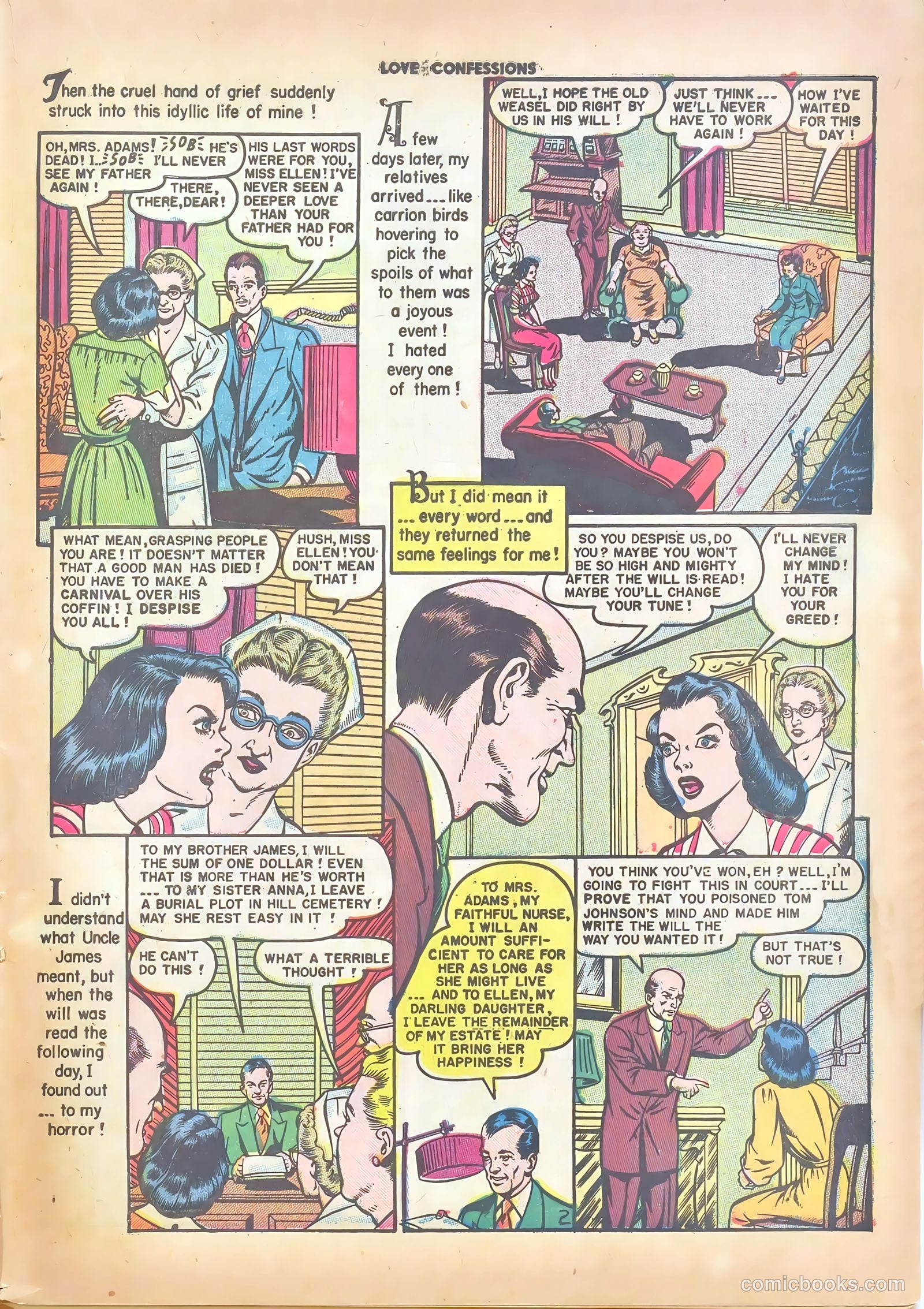 Love Confessions #11 (1951) — page 19 of 36