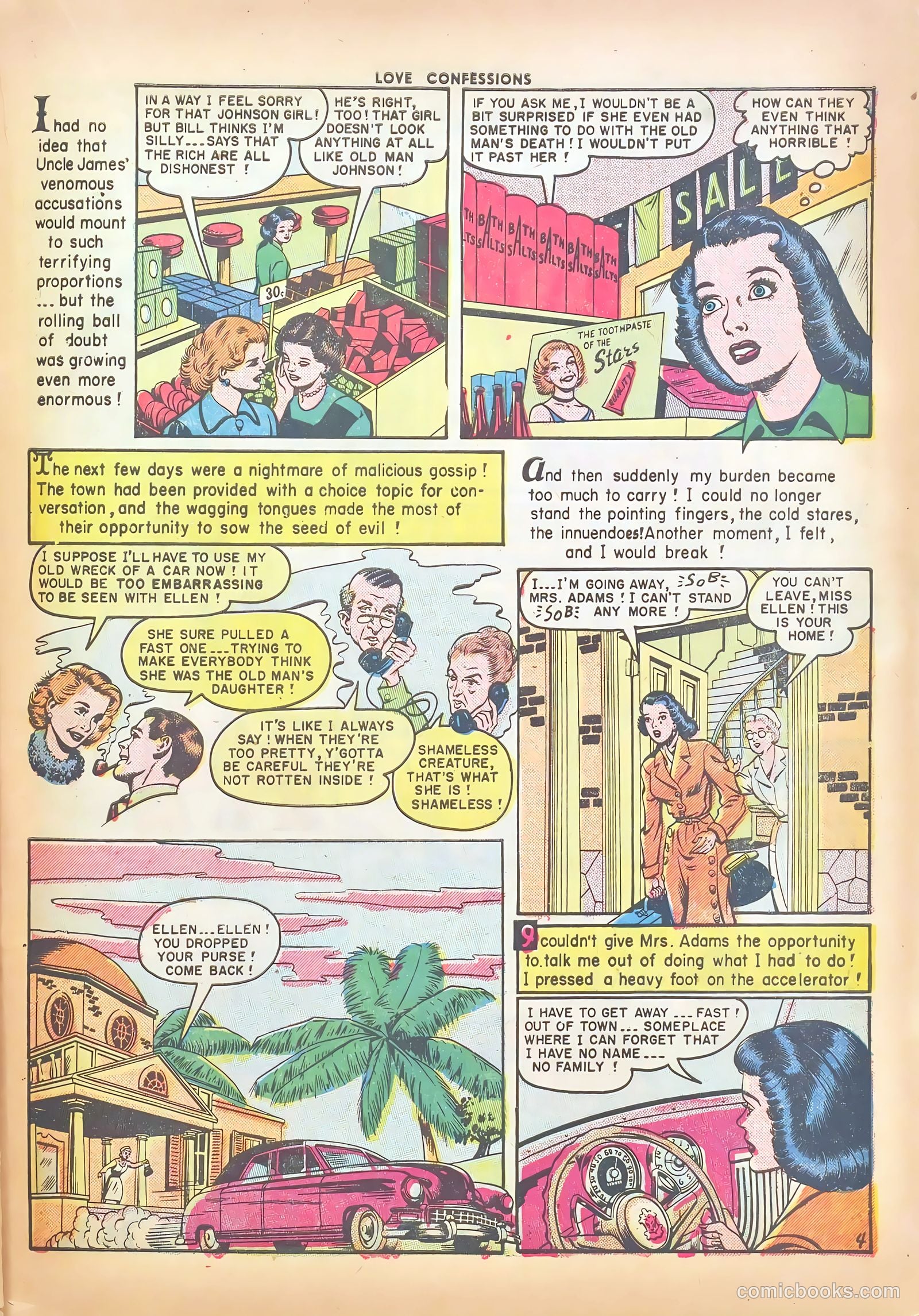 Love Confessions #11 (1951) — page 21 of 36