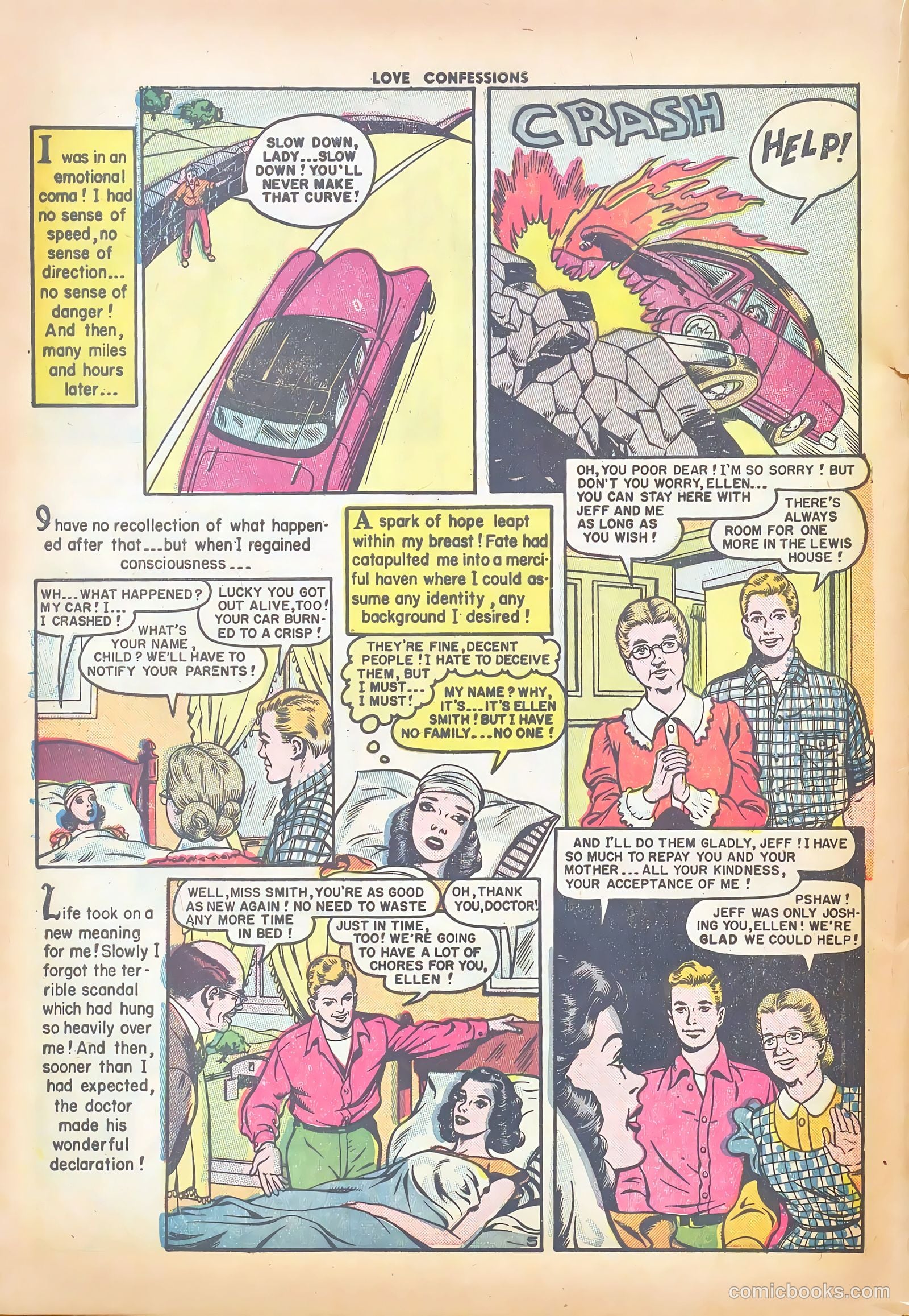 Love Confessions #11 (1951) — page 22 of 36