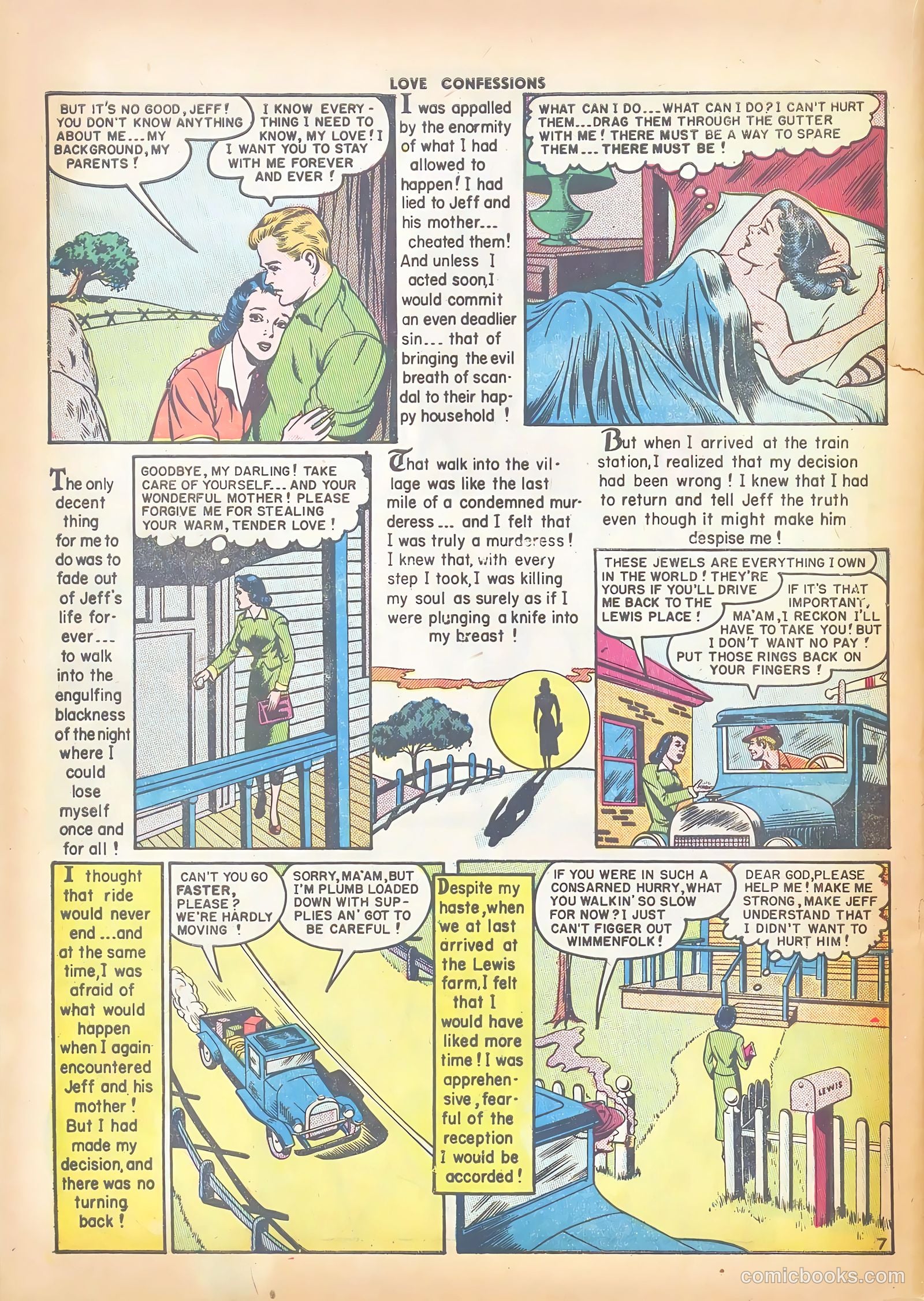 Love Confessions #11 (1951) — page 24 of 36