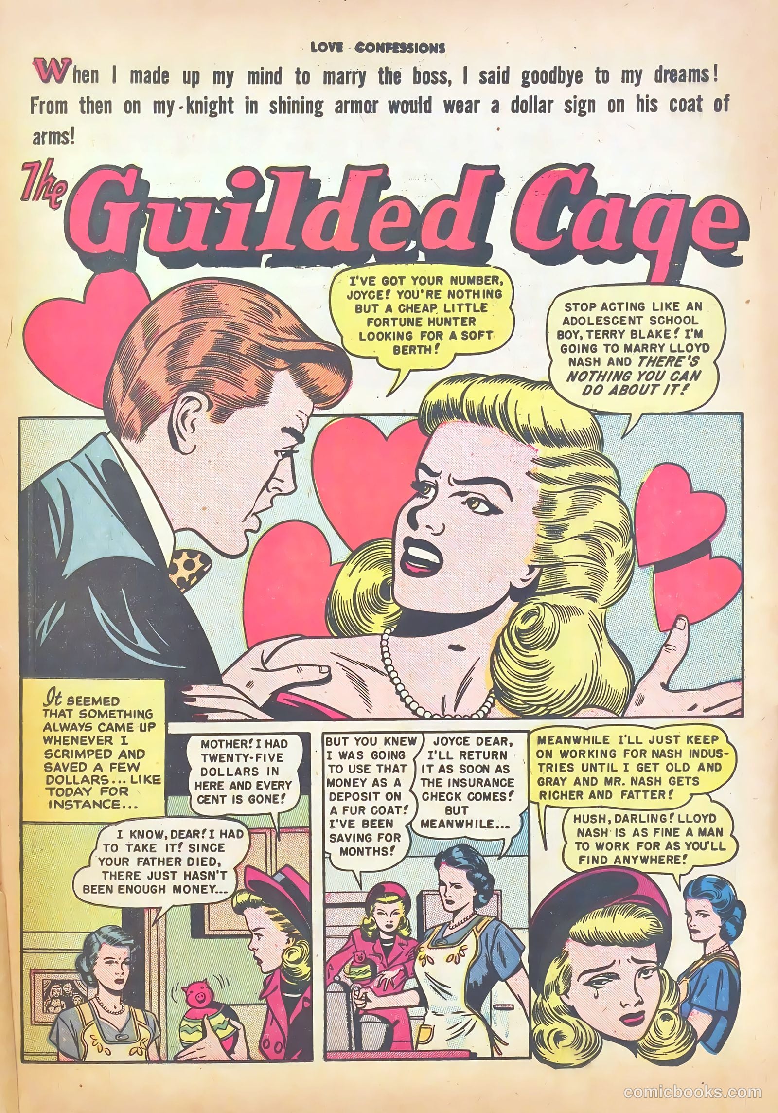 Love Confessions #11 (1951) — page 27 of 36