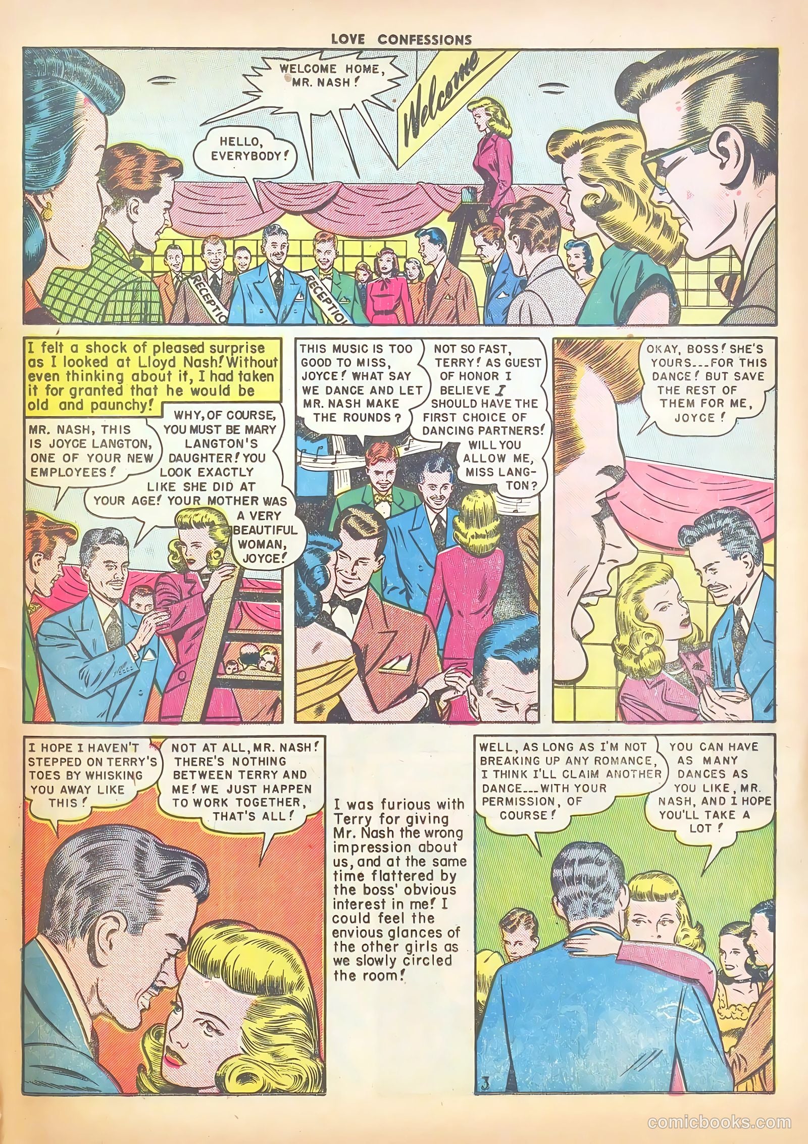 Love Confessions #11 (1951) — page 29 of 36