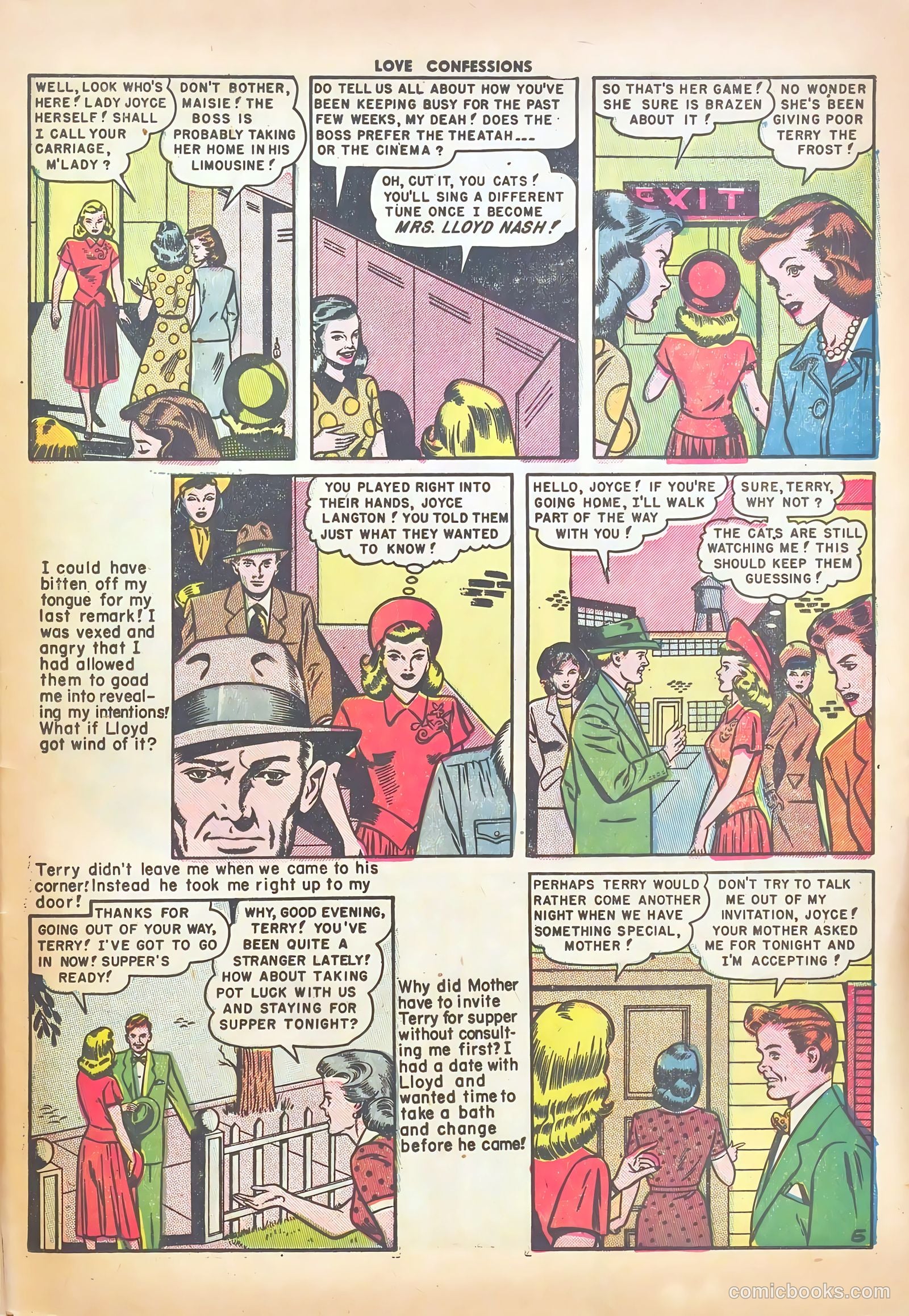 Love Confessions #11 (1951) — page 31 of 36