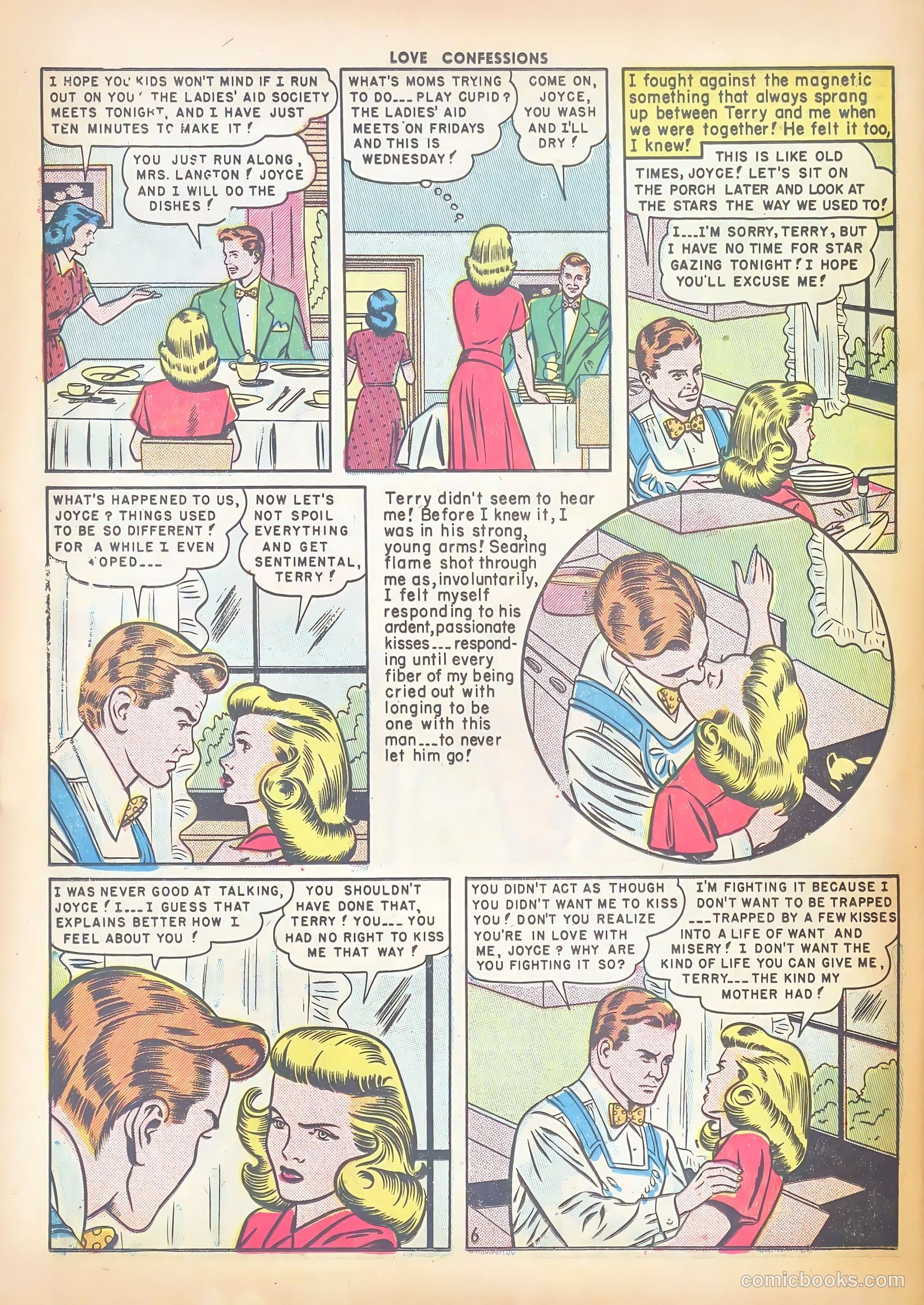 Love Confessions #11 (1951) — page 32 of 36