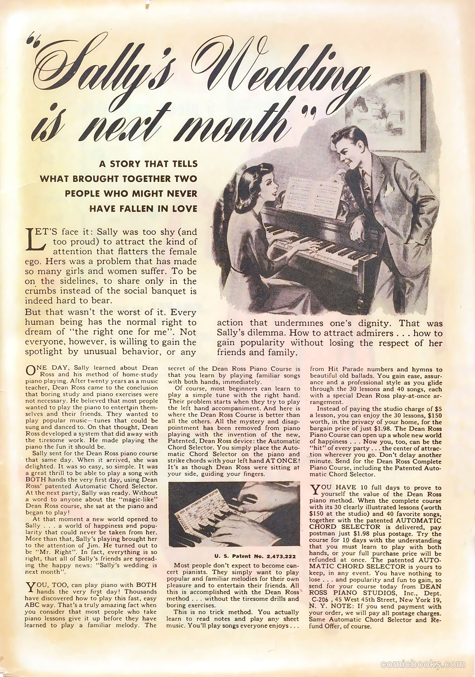 Love Confessions #11 (1951) — page 35 of 36