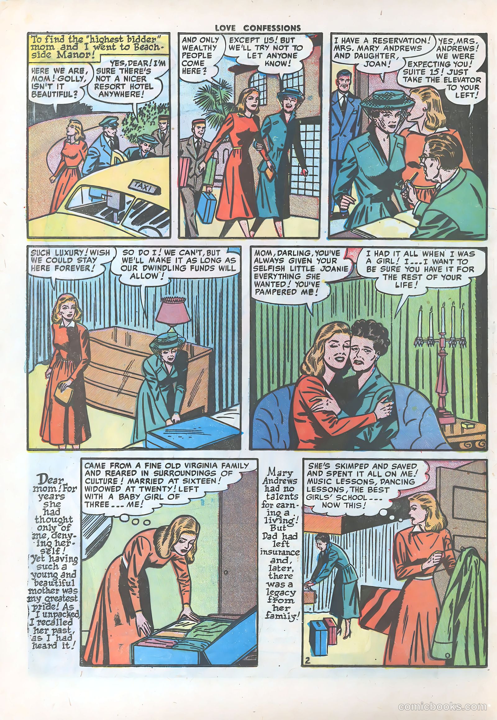 Love Confessions #12 (1951) — page 4 of 36