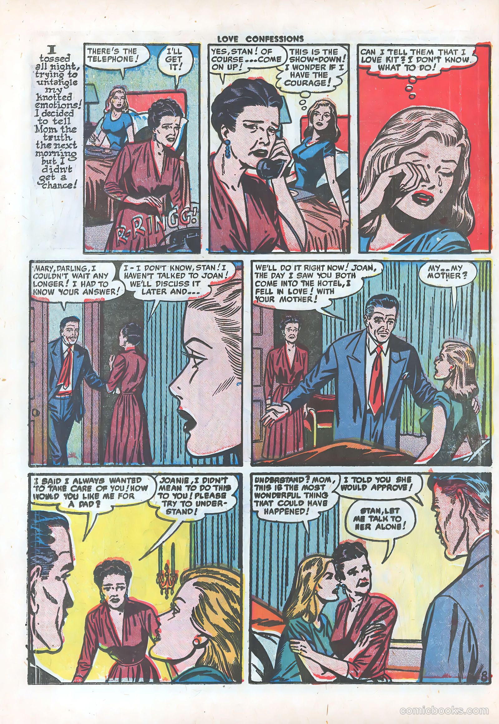 Love Confessions #12 (1951) — page 10 of 36