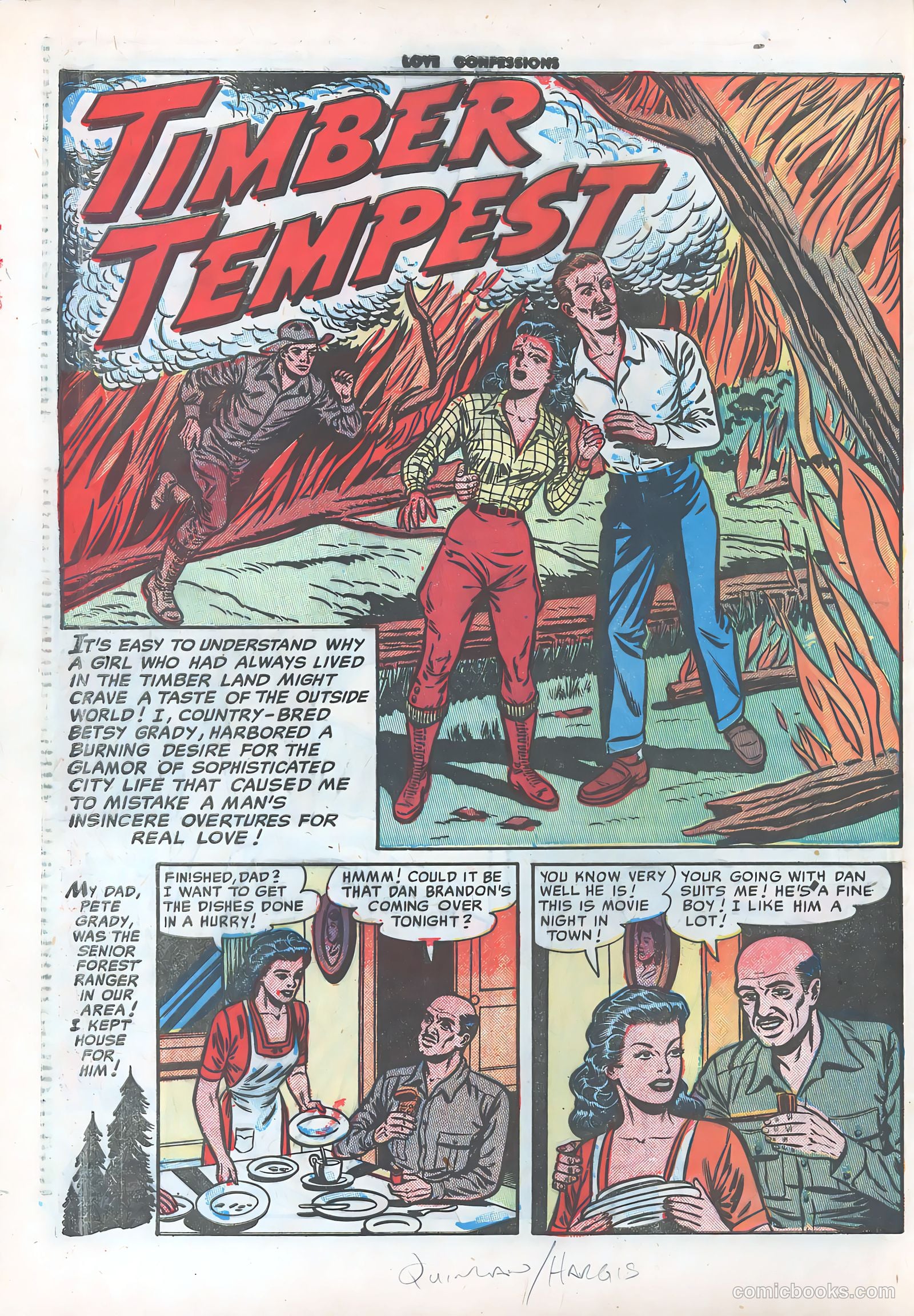 Love Confessions #12 (1951) — page 12 of 36