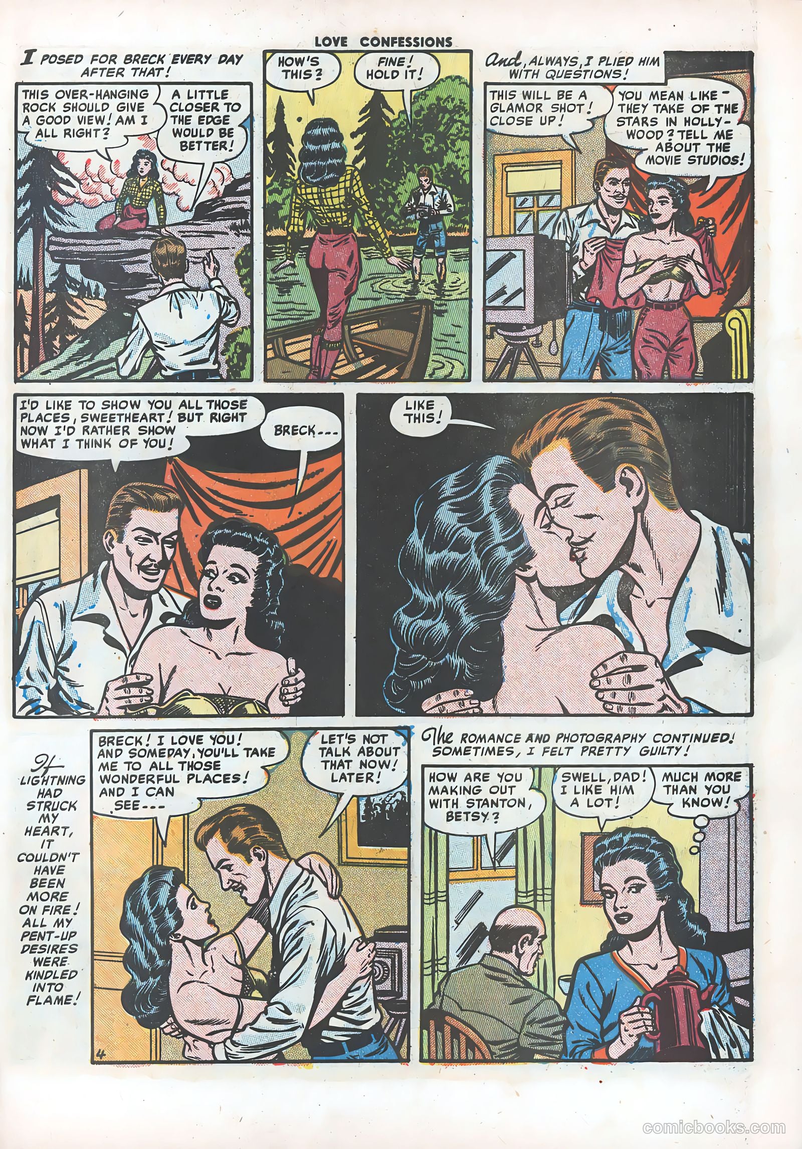 Love Confessions #12 (1951) — page 15 of 36