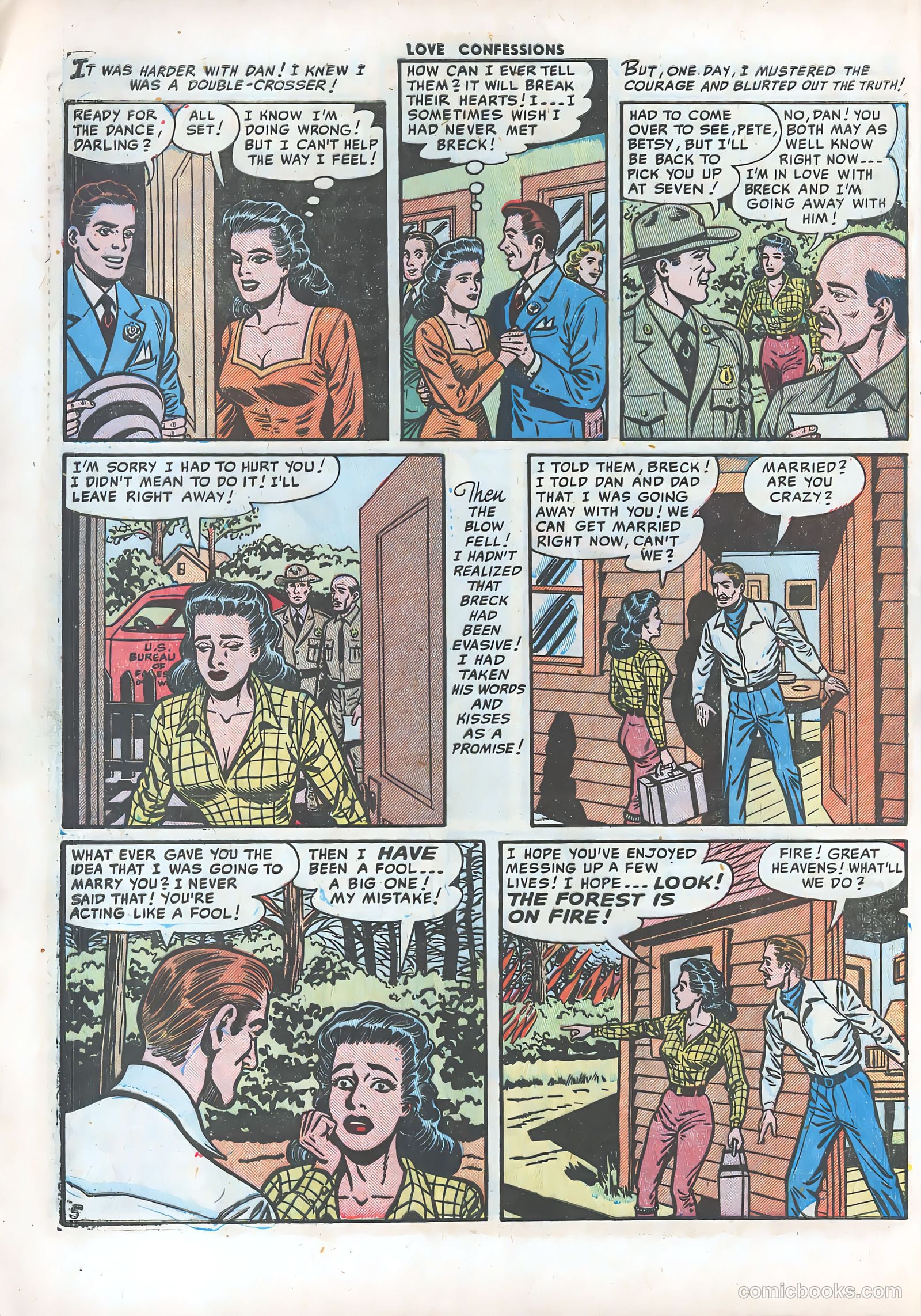 Love Confessions #12 (1951) — page 16 of 36