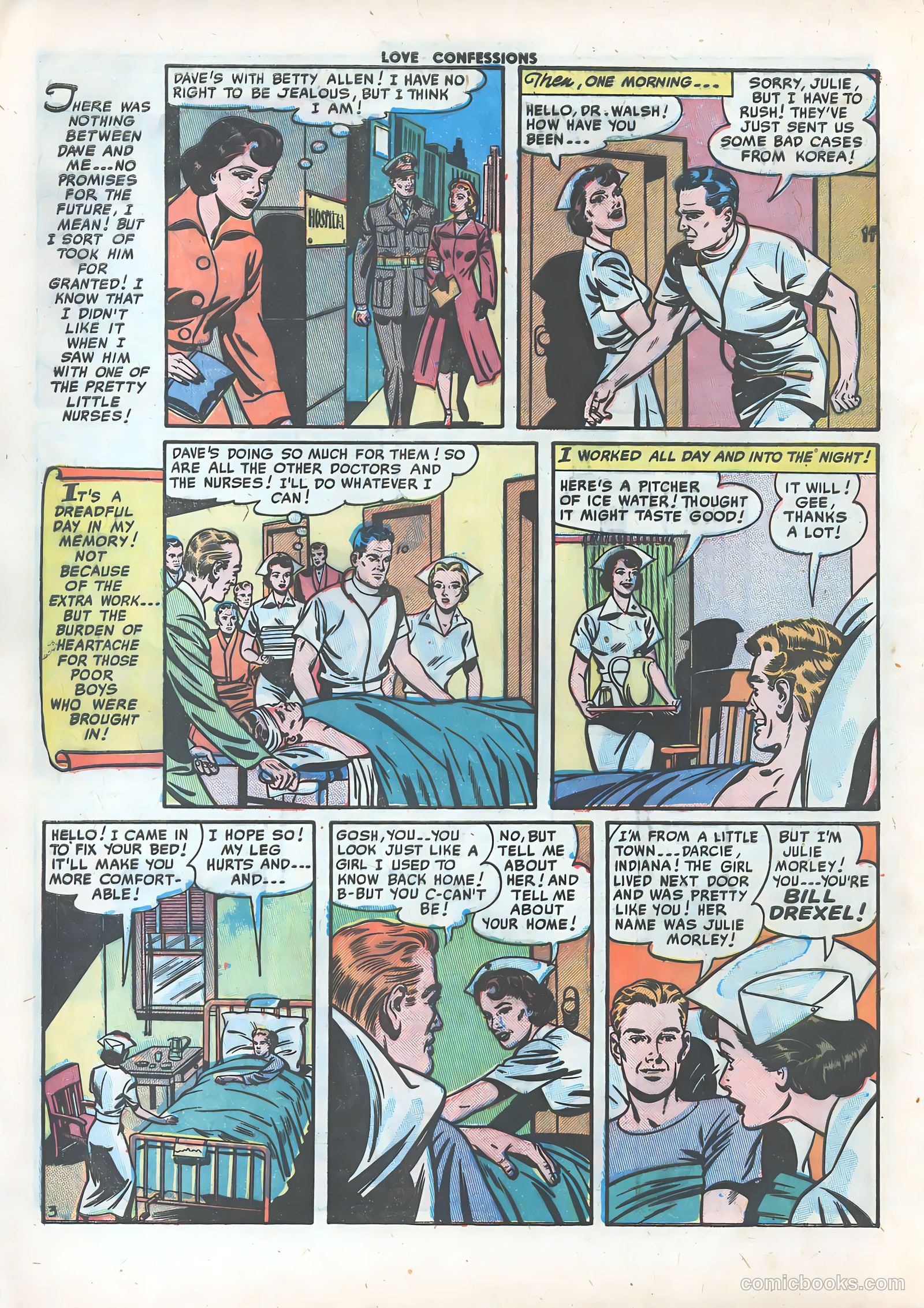 Love Confessions #12 (1951) — page 20 of 36
