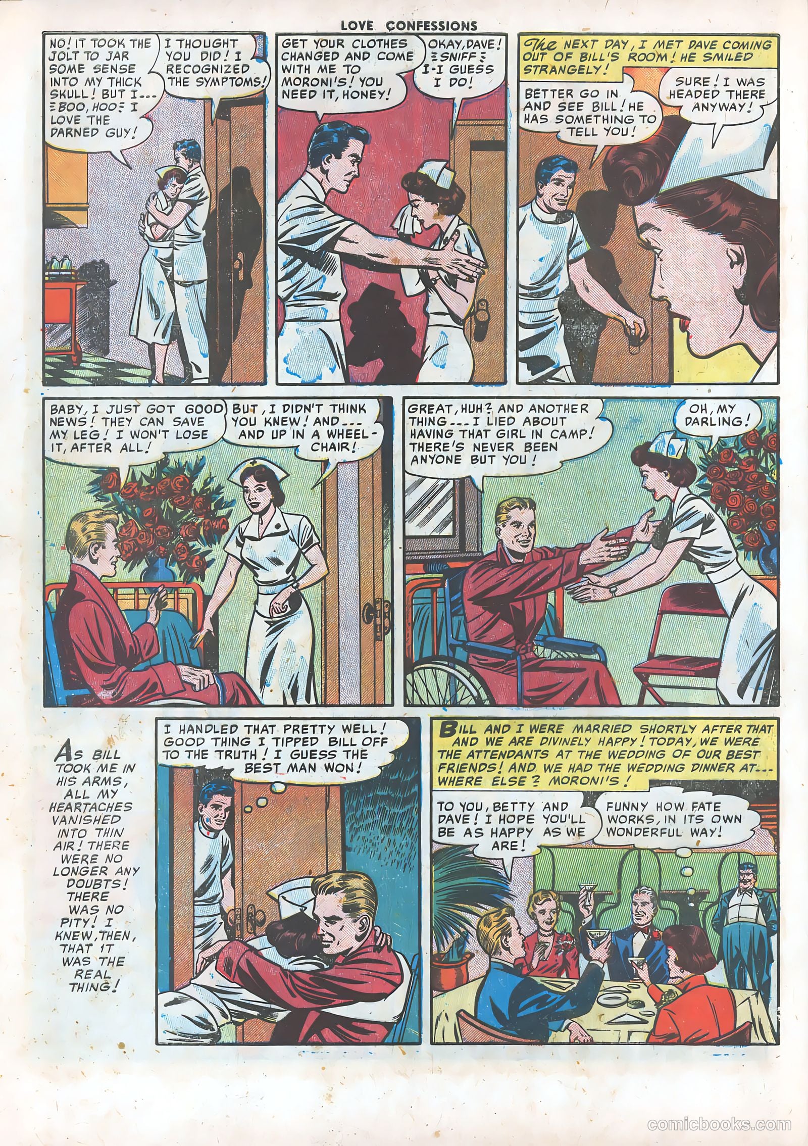 Love Confessions #12 (1951) — page 24 of 36