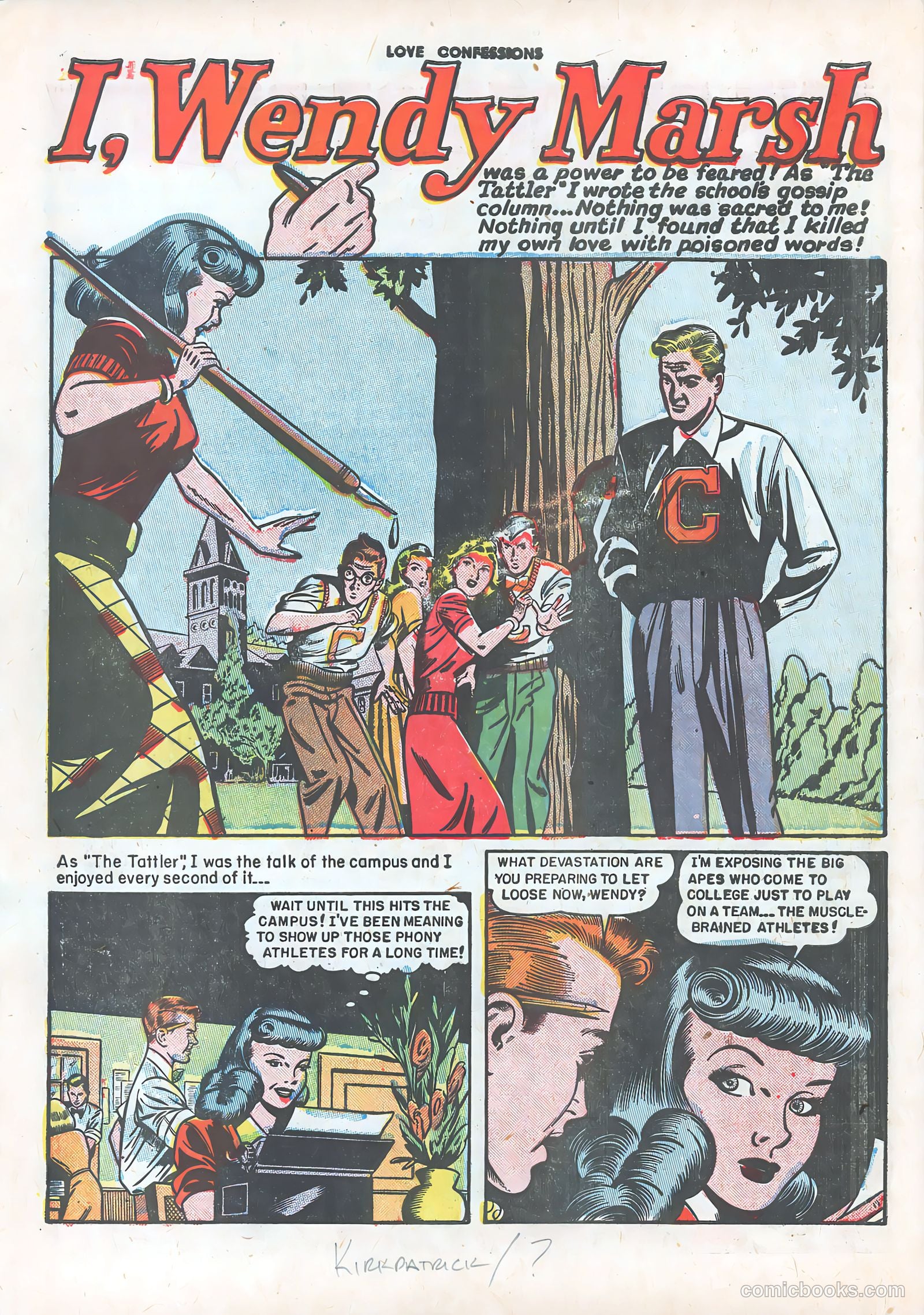 Love Confessions #12 (1951) — page 26 of 36