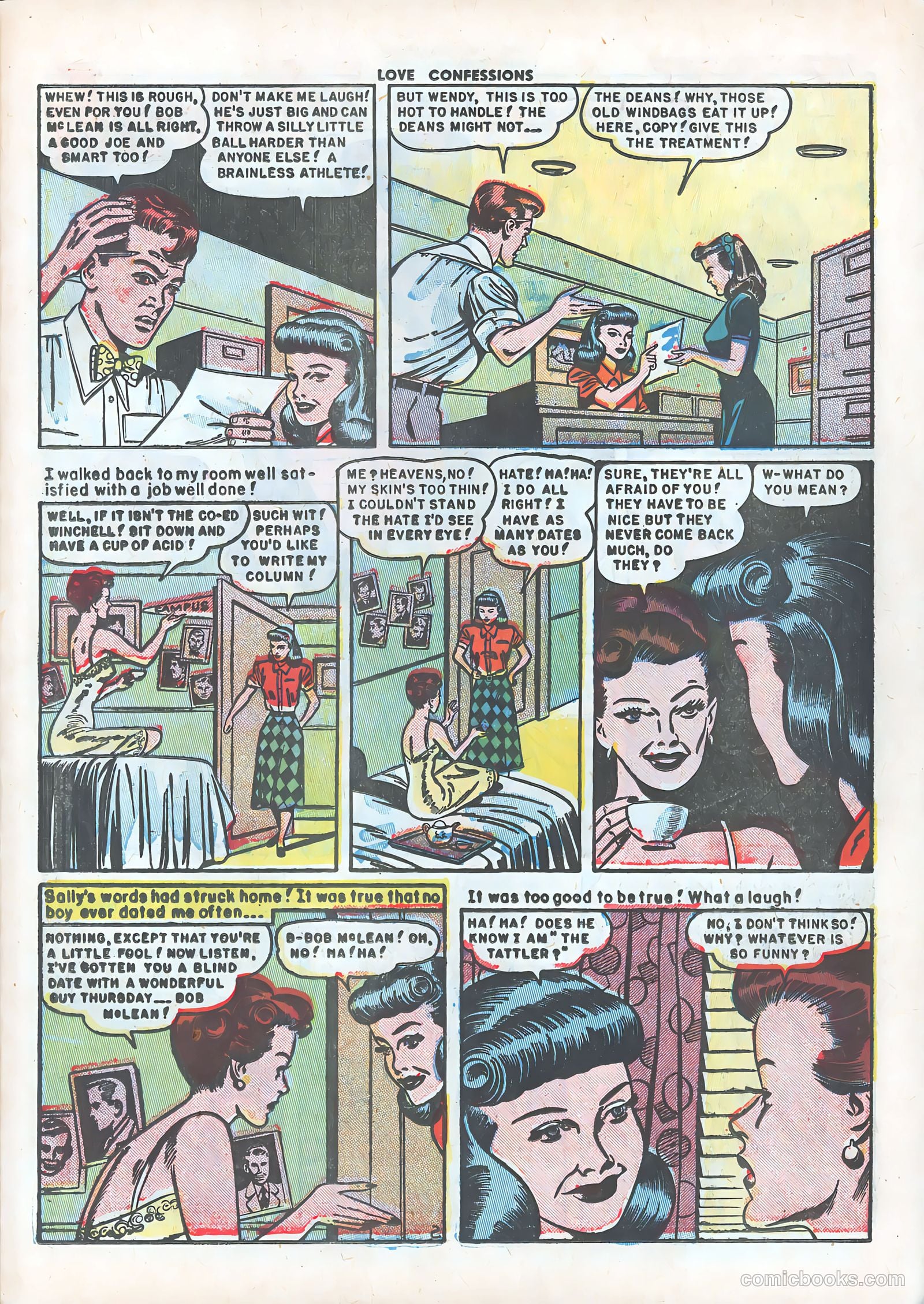 Love Confessions #12 (1951) — page 27 of 36