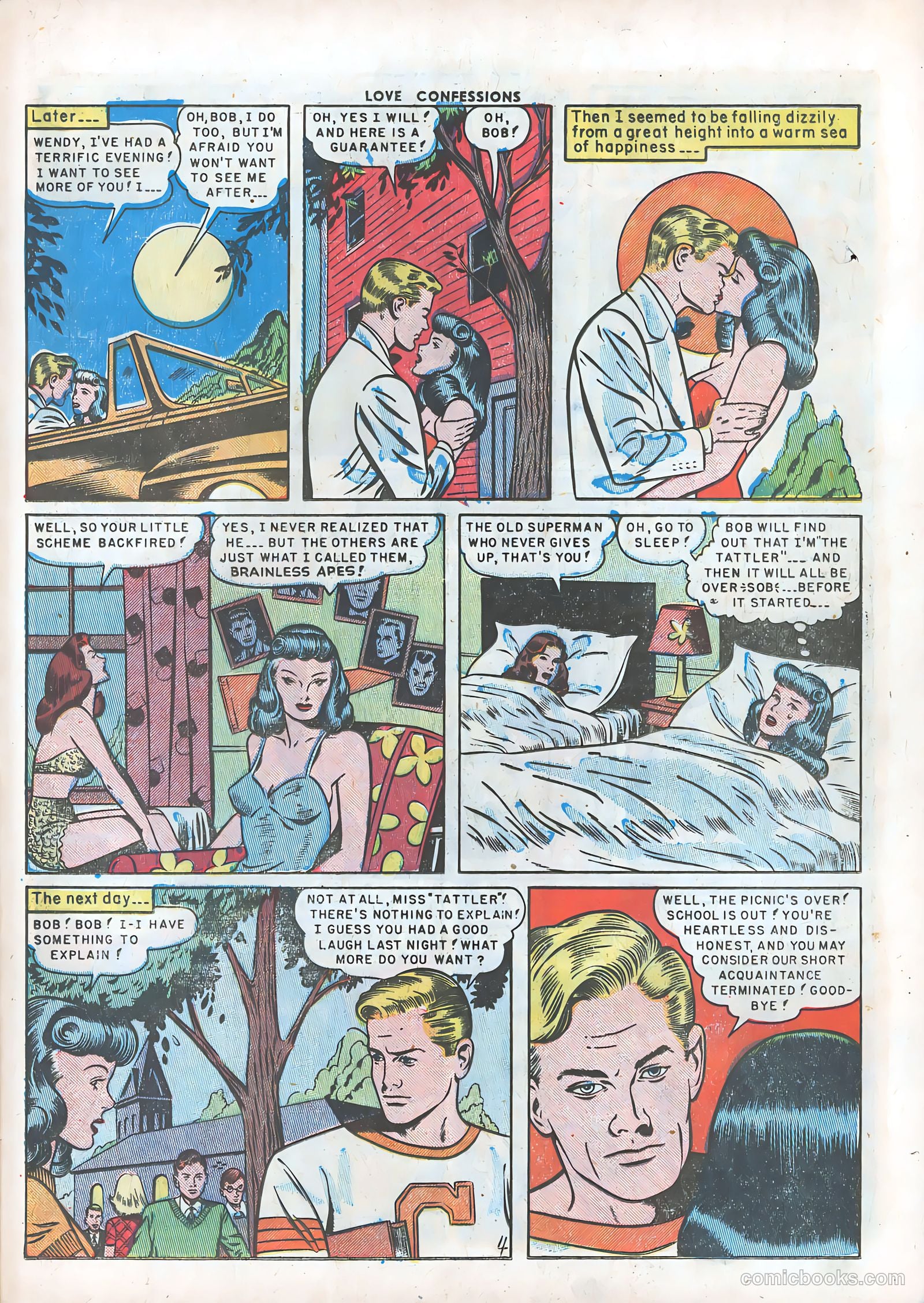 Love Confessions #12 (1951) — page 29 of 36
