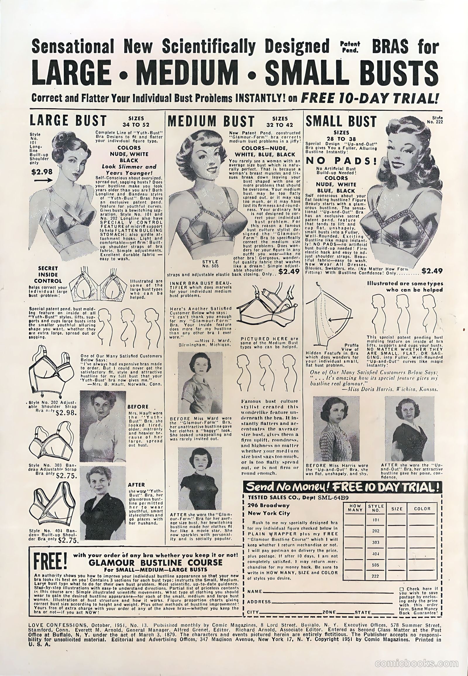 Love Confessions #13 (1951) — page 2 of 36