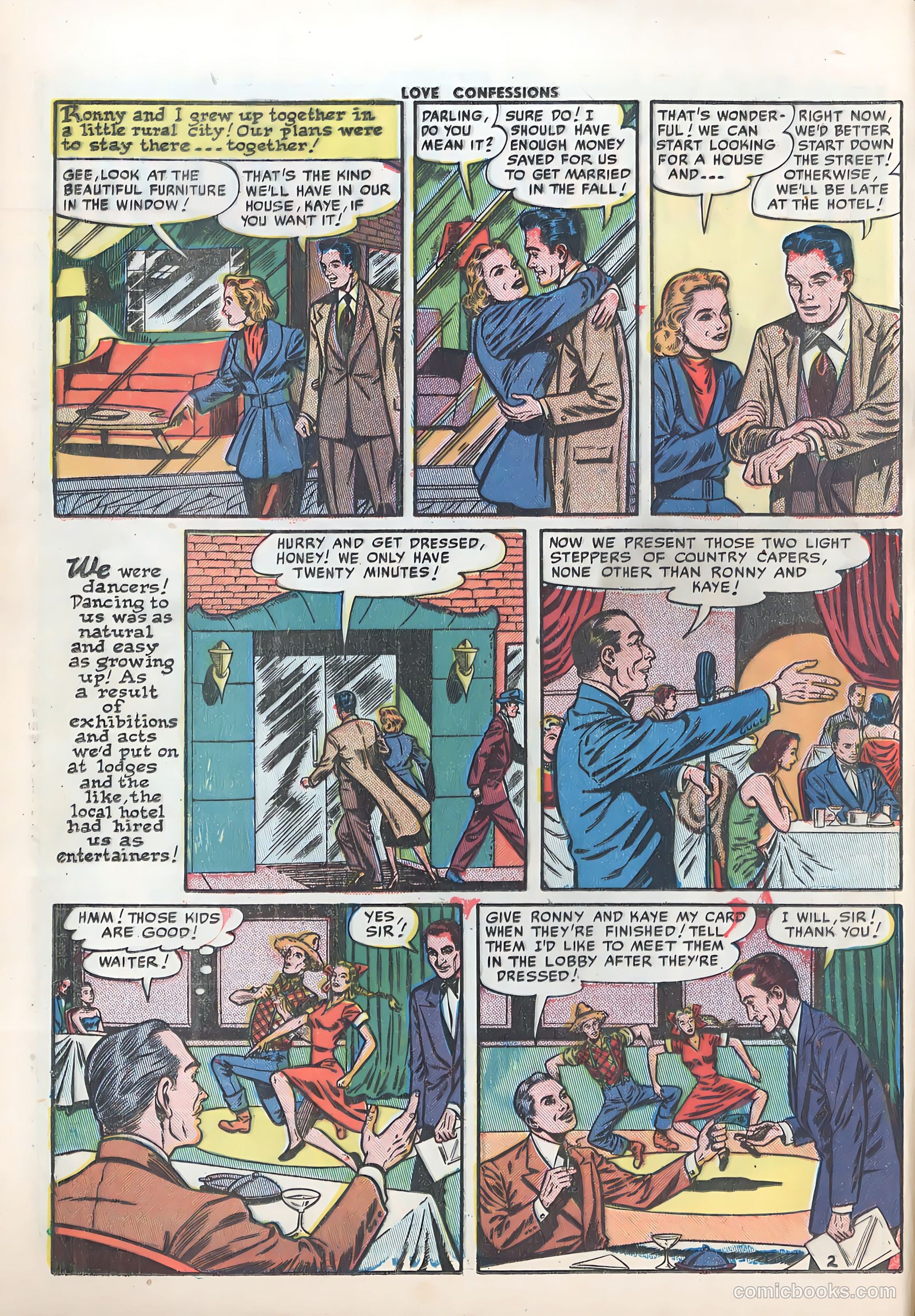 Love Confessions #13 (1951) — page 4 of 36