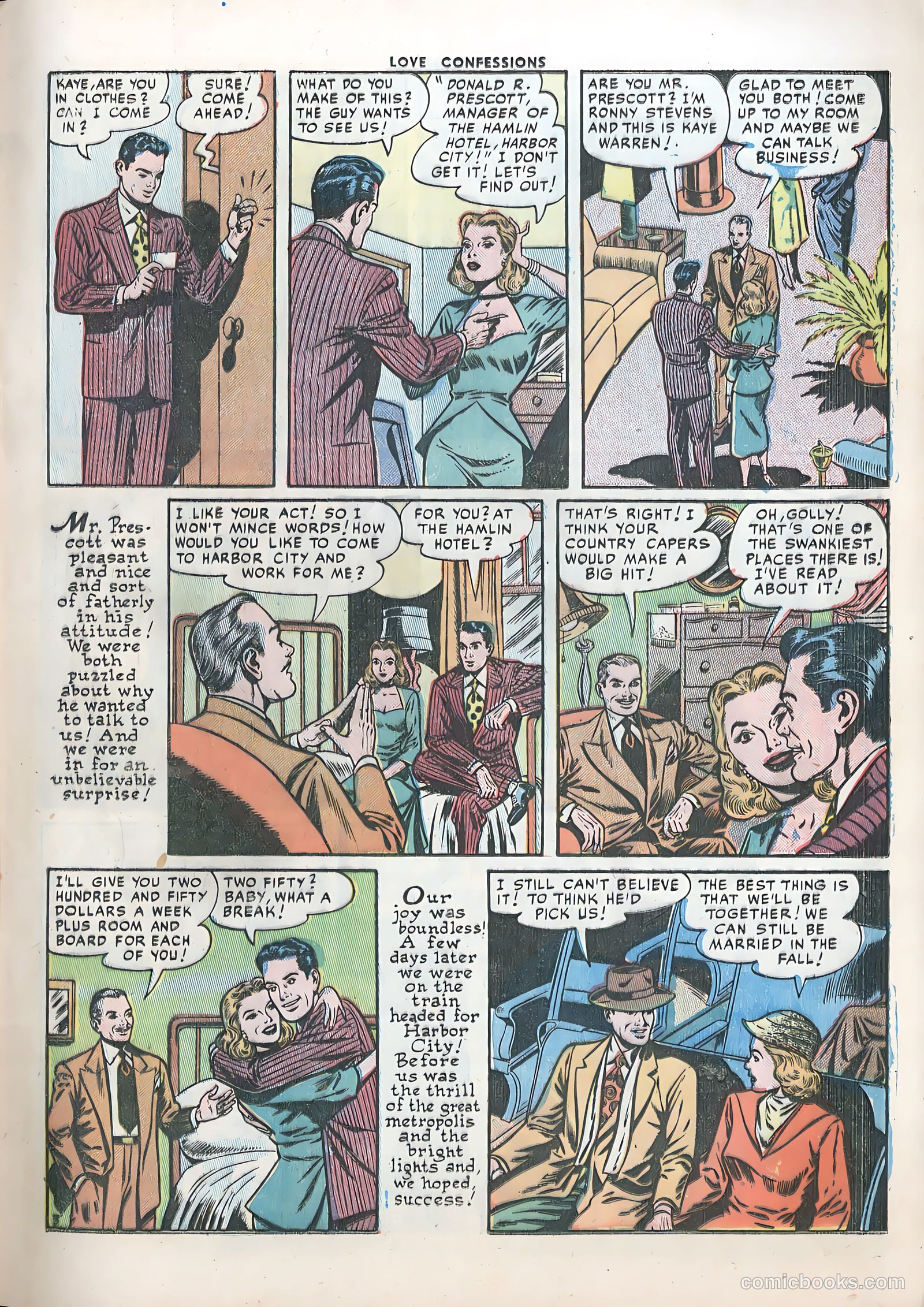 Love Confessions #13 (1951) — page 5 of 36