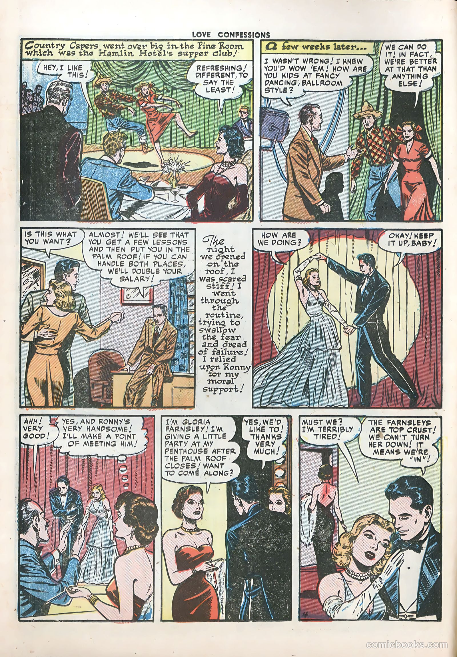 Love Confessions #13 (1951) — page 6 of 36