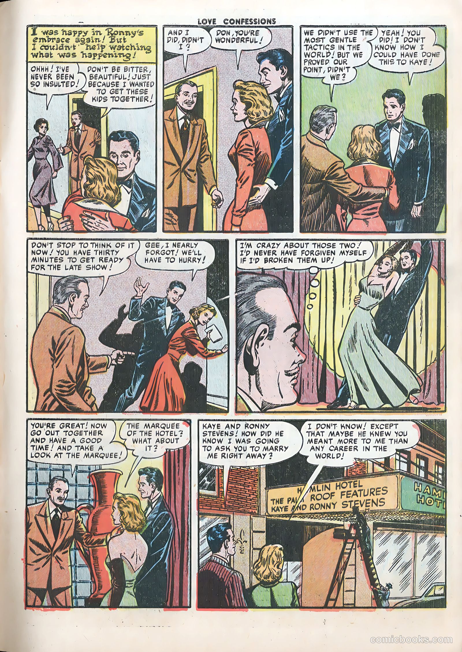 Love Confessions #13 (1951) — page 11 of 36
