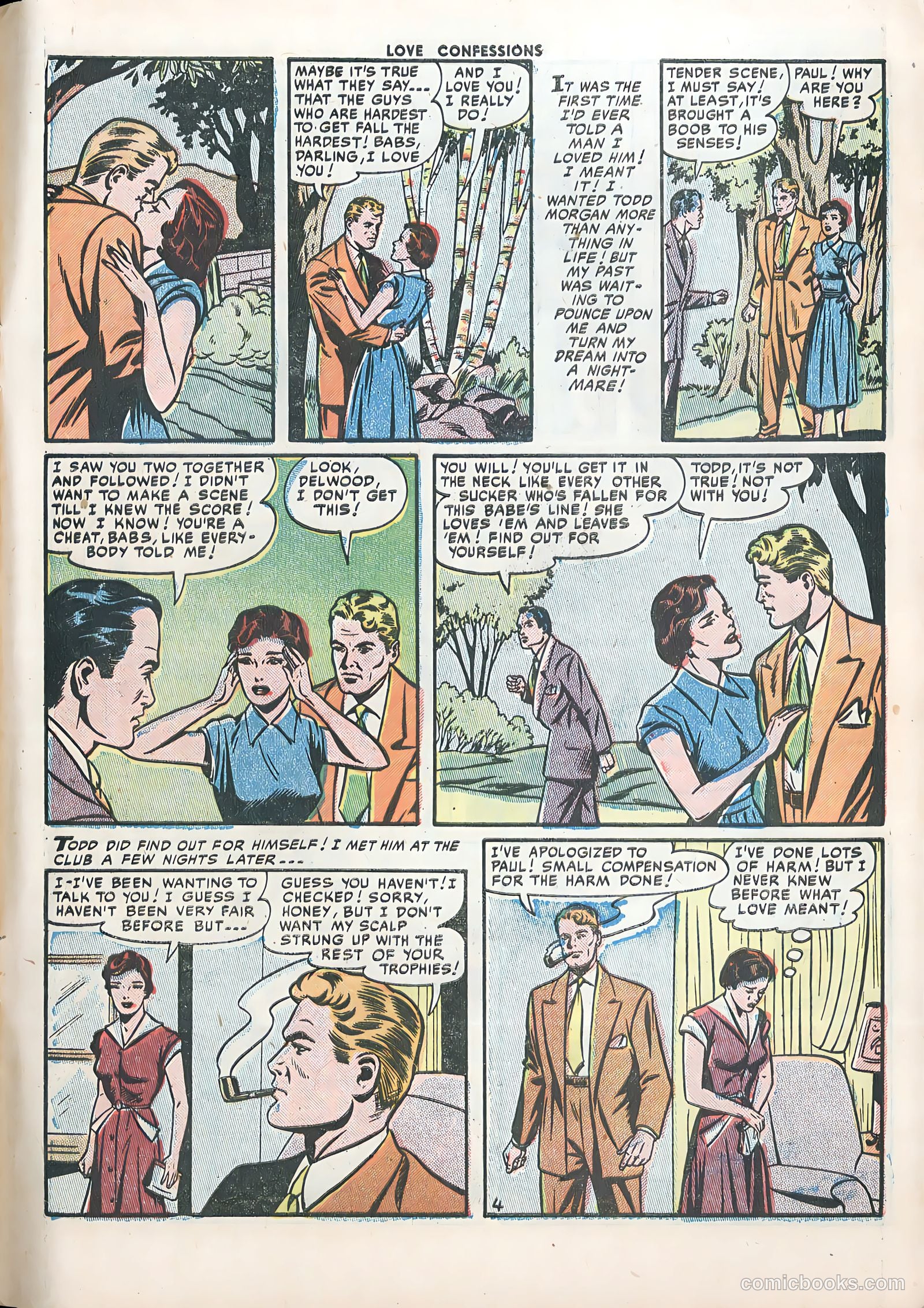 Love Confessions #13 (1951) — page 15 of 36