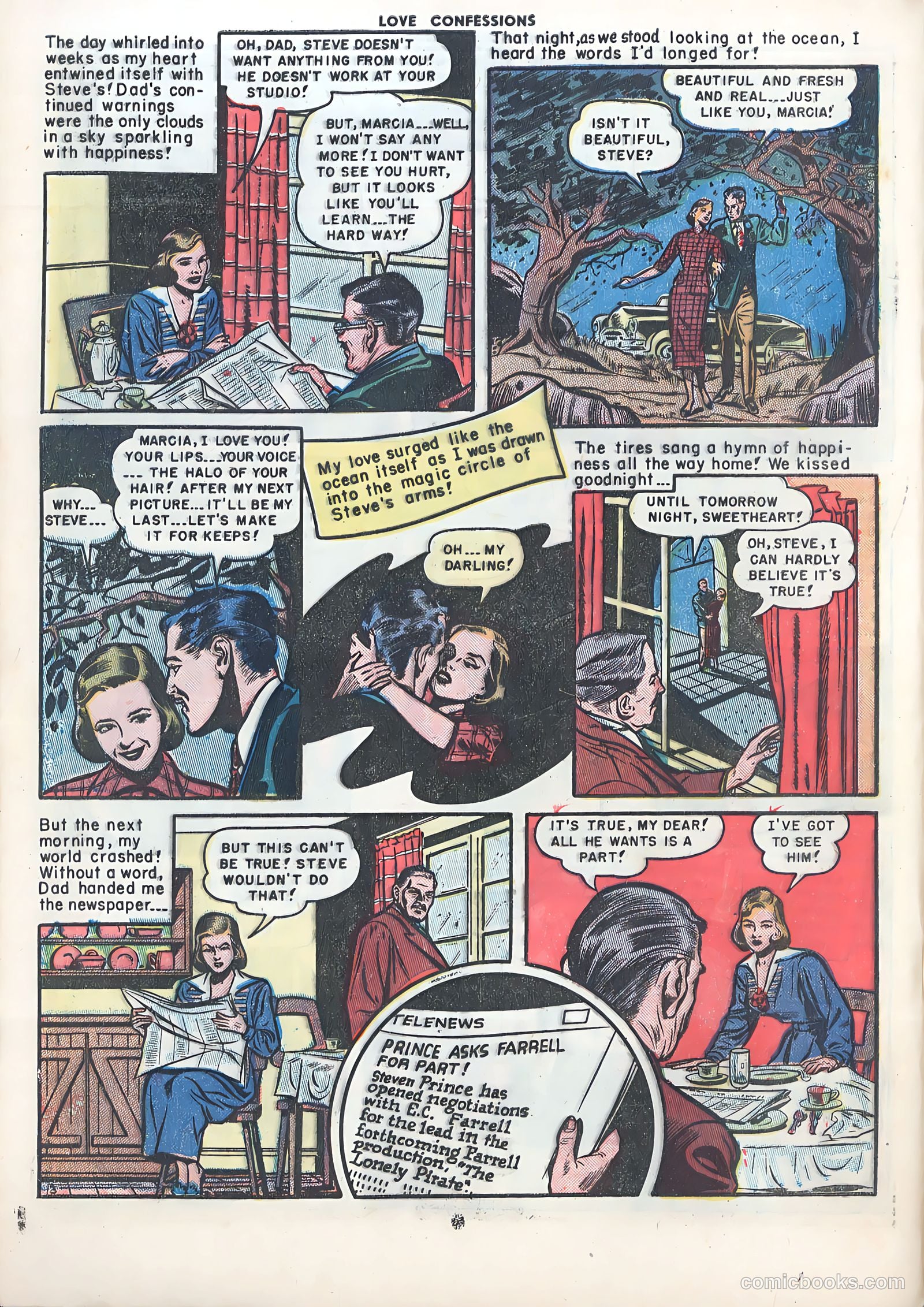 Love Confessions #13 (1951) — page 20 of 36