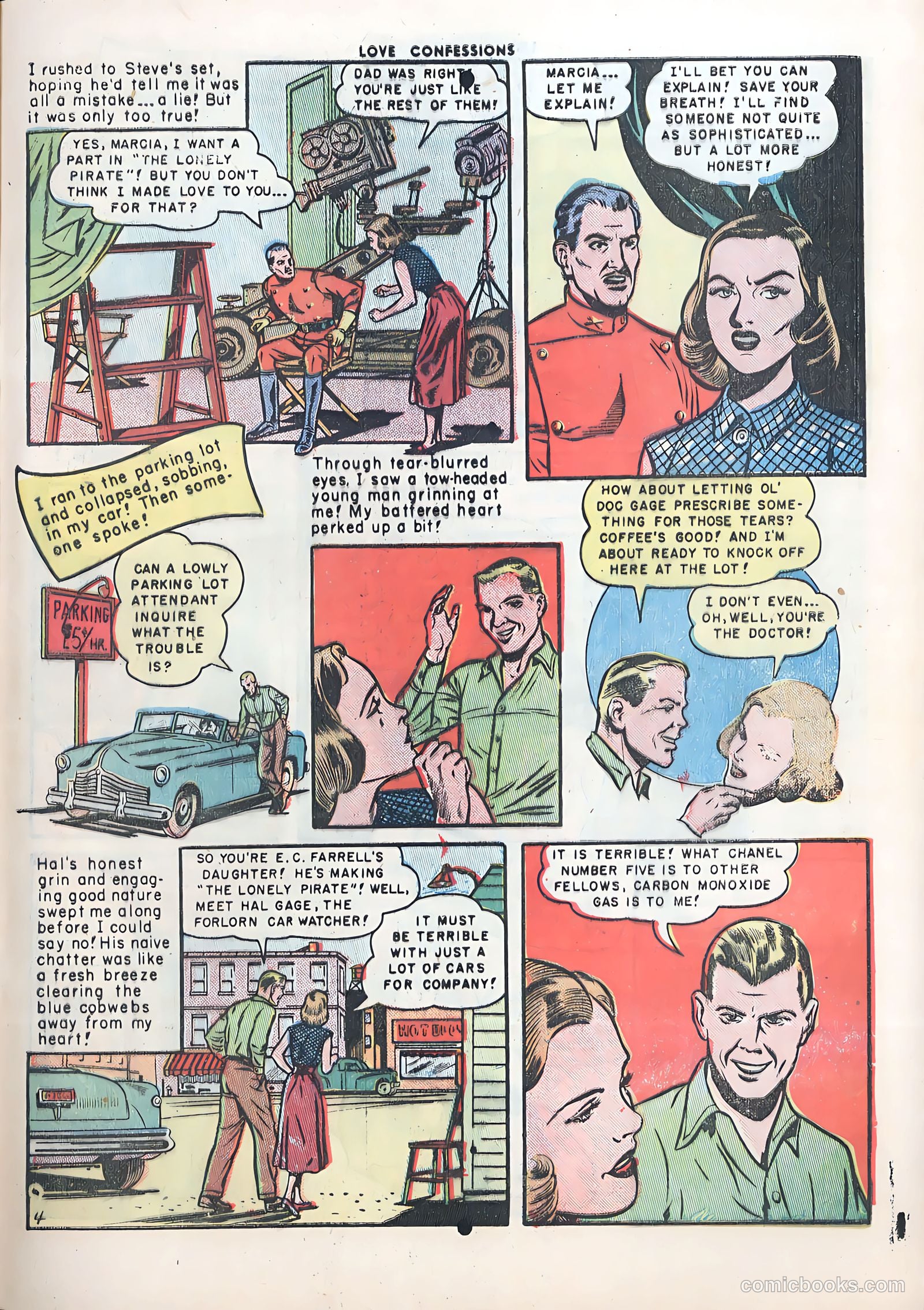 Love Confessions #13 (1951) — page 21 of 36