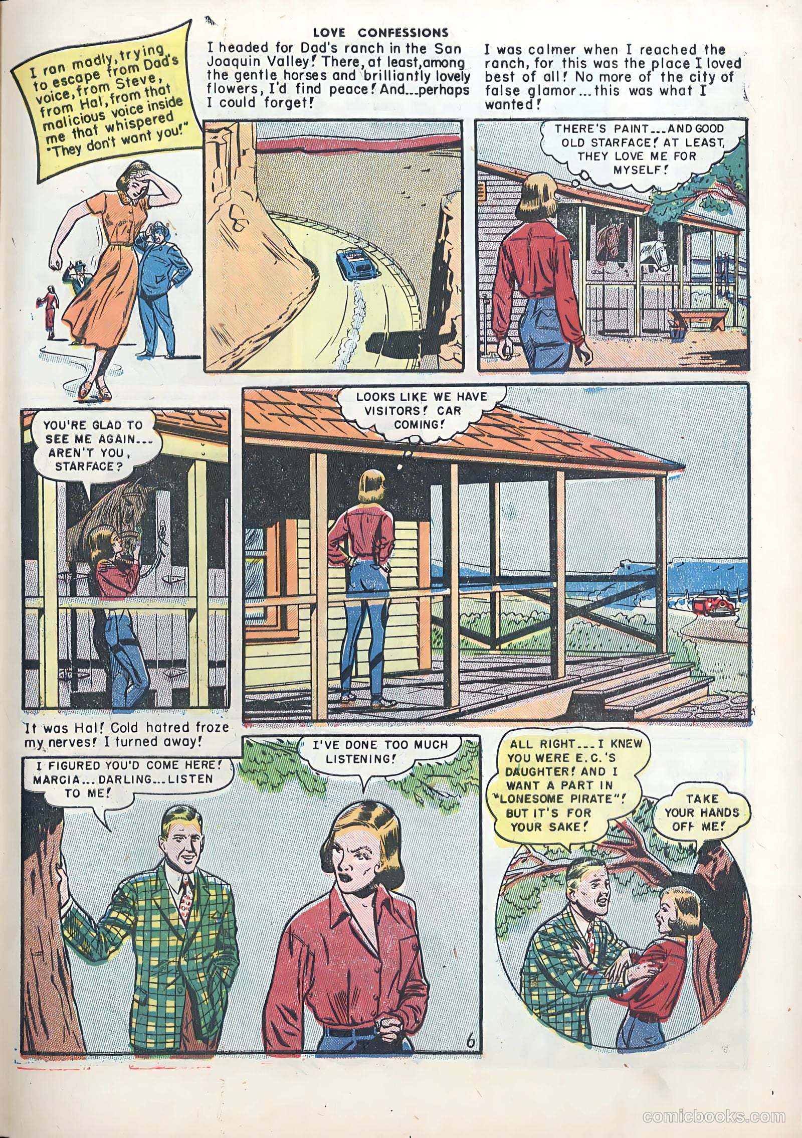 Love Confessions #13 (1951) — page 23 of 36
