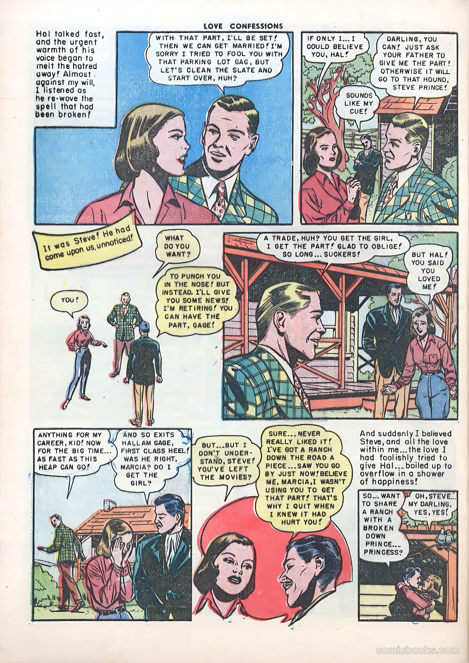 Love Confessions #13 (1951) — page 24 of 36