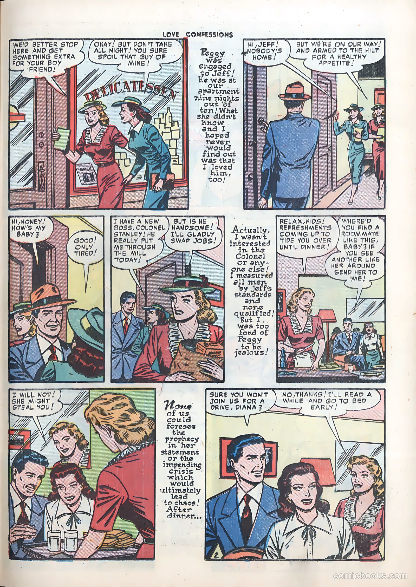 Love Confessions #13 (1951) — page 27 of 36