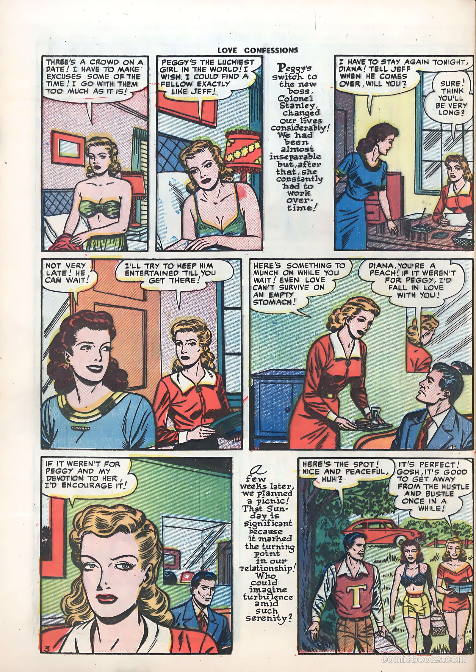Love Confessions #13 (1951) — page 28 of 36