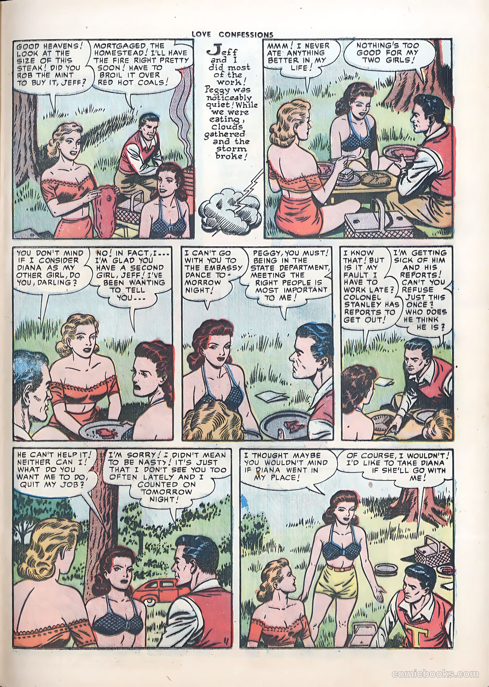Love Confessions #13 (1951) — page 29 of 36