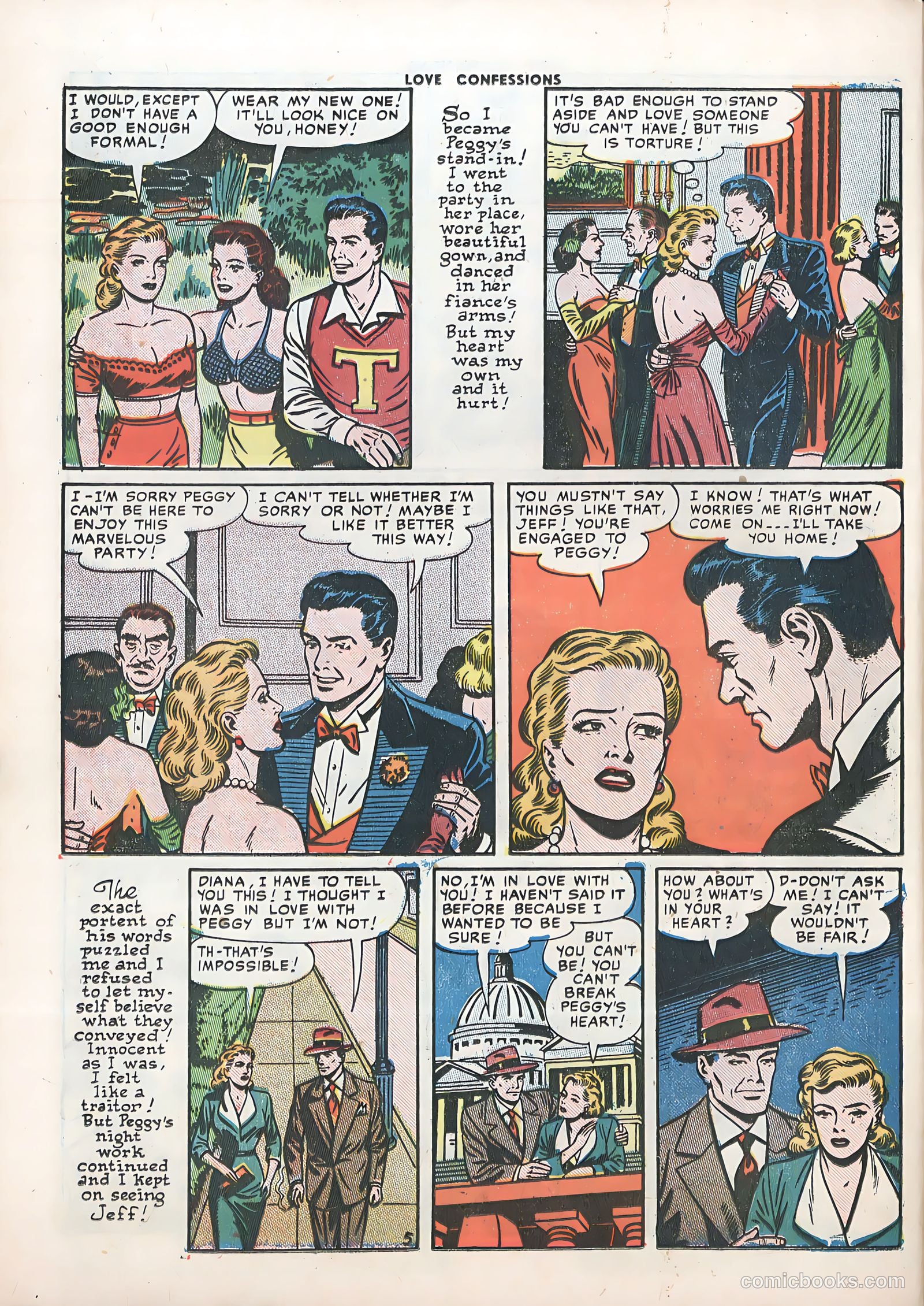 Love Confessions #13 (1951) — page 30 of 36