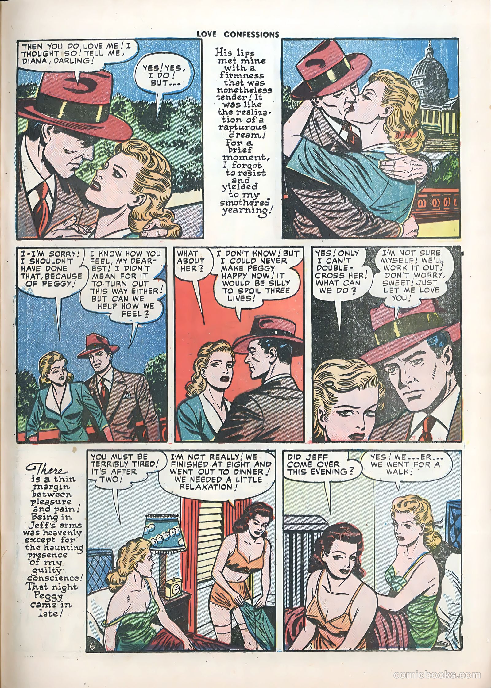 Love Confessions #13 (1951) — page 31 of 36