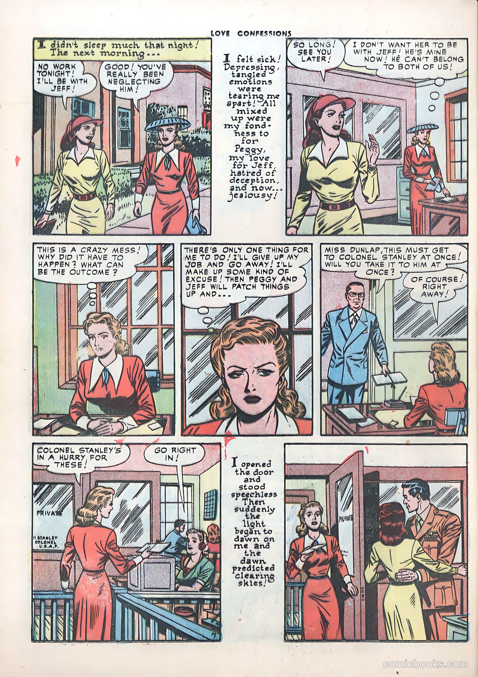 Love Confessions #13 (1951) — page 32 of 36