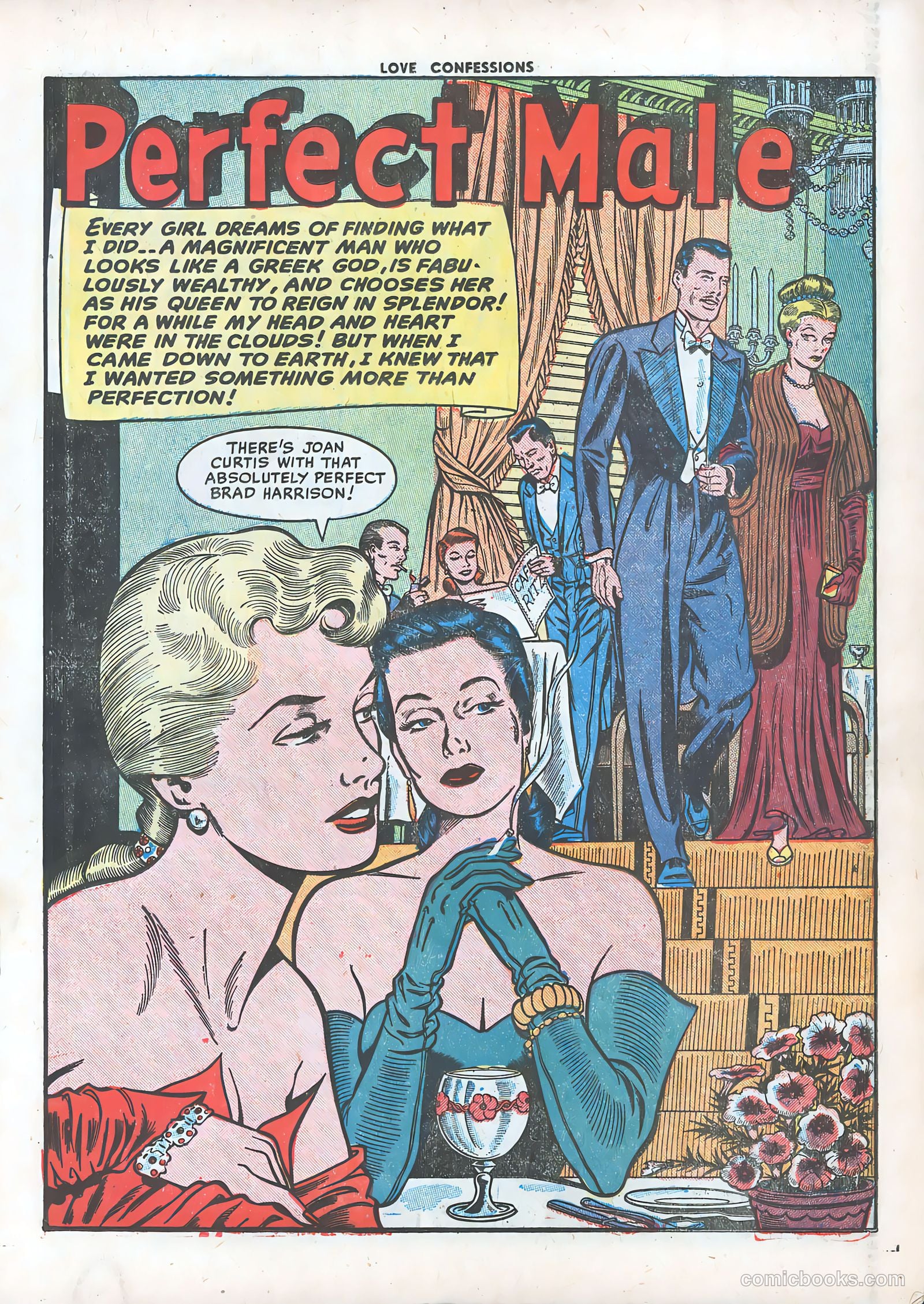 Love Confessions #14 (1951) — page 3 of 36