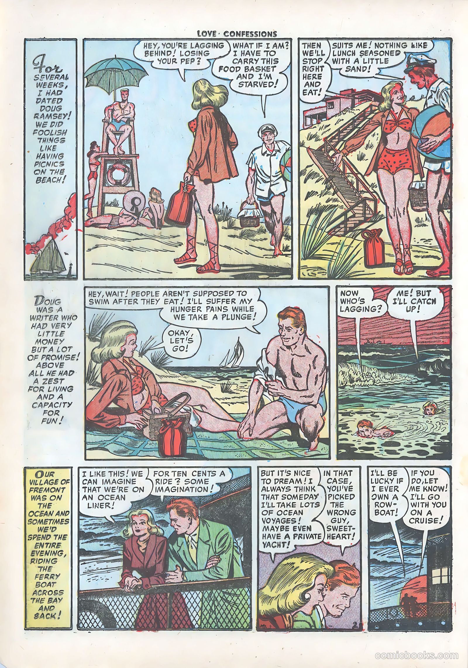 Love Confessions #14 (1951) — page 4 of 36