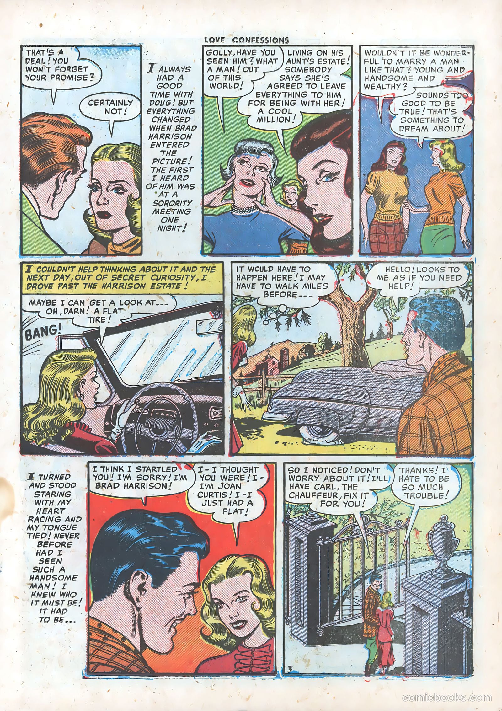 Love Confessions #14 (1951) — page 5 of 36