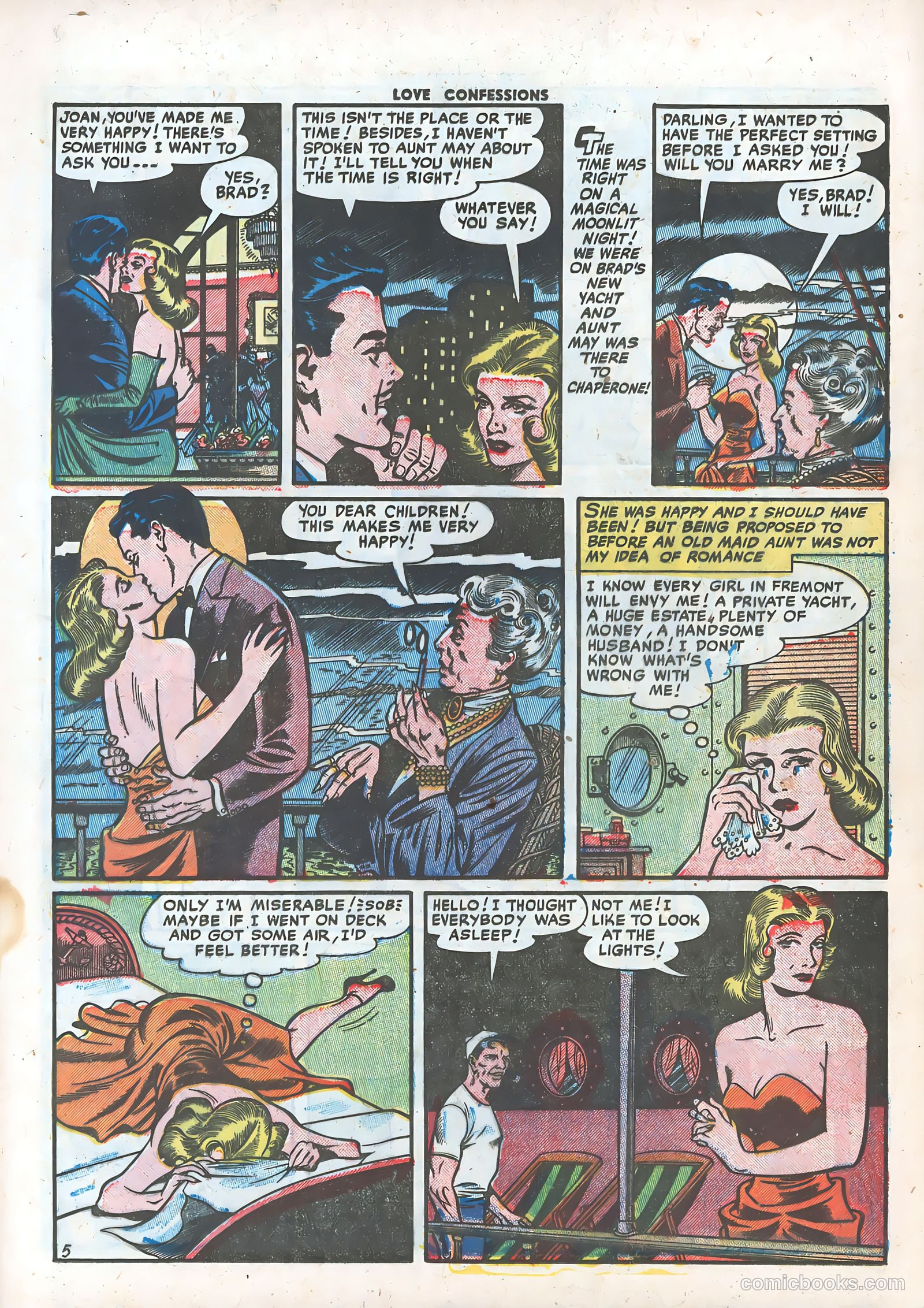 Love Confessions #14 (1951) — page 7 of 36