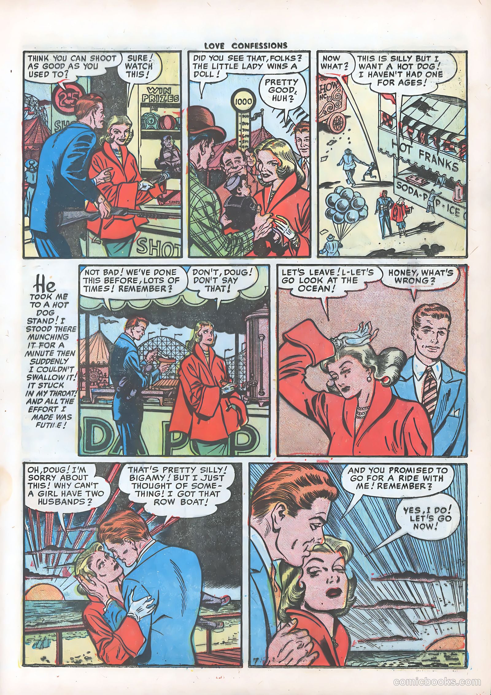 Love Confessions #14 (1951) — page 9 of 36
