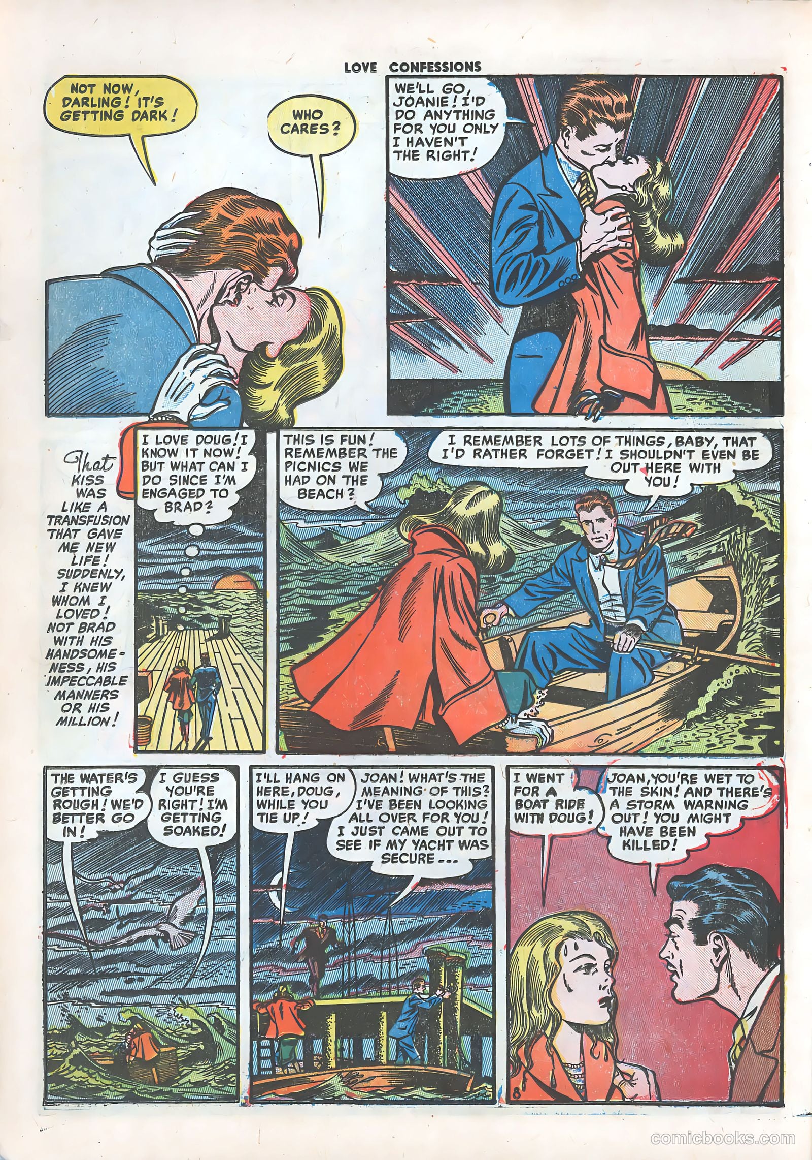 Love Confessions #14 (1951) — page 10 of 36