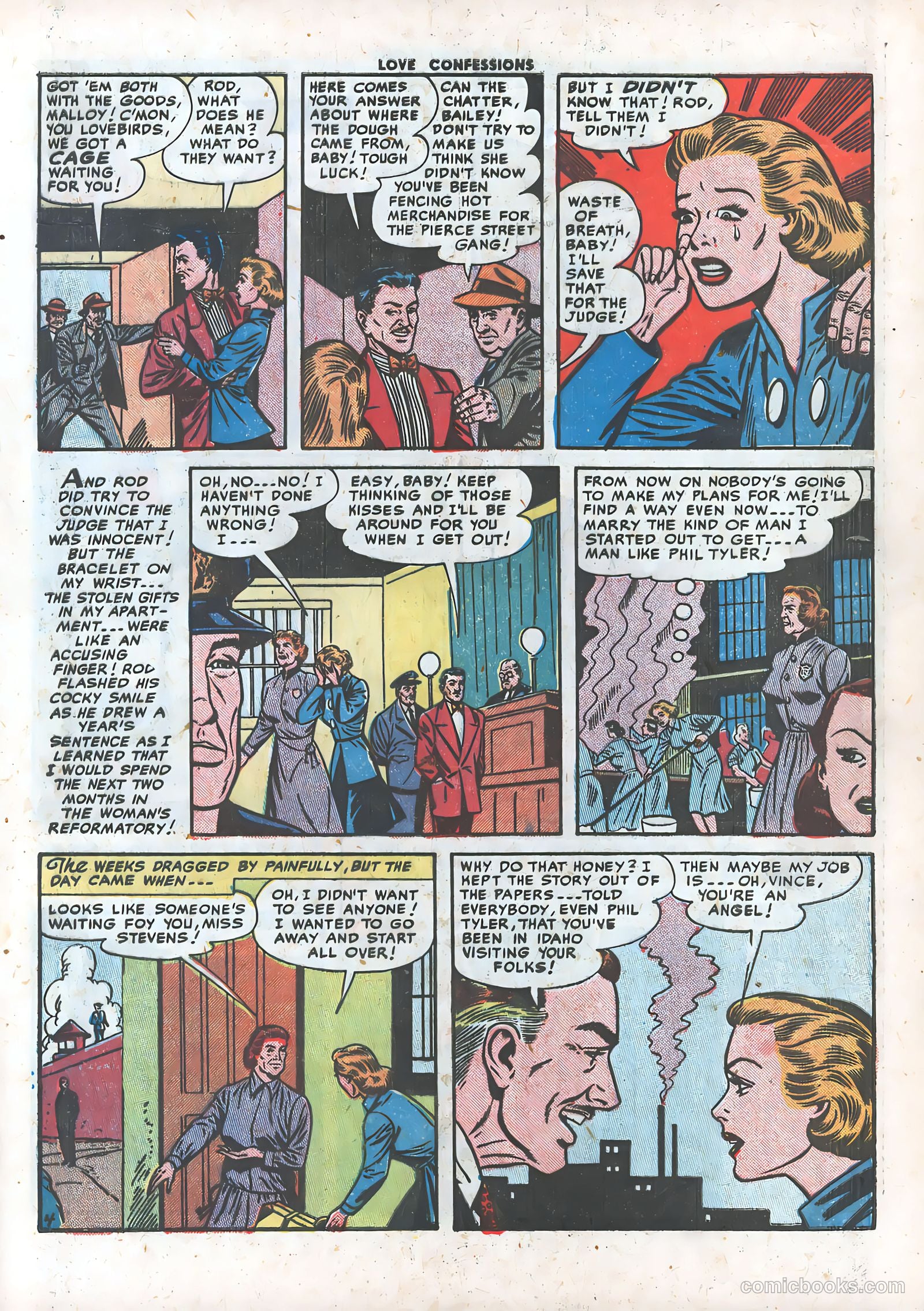 Love Confessions #14 (1951) — page 15 of 36