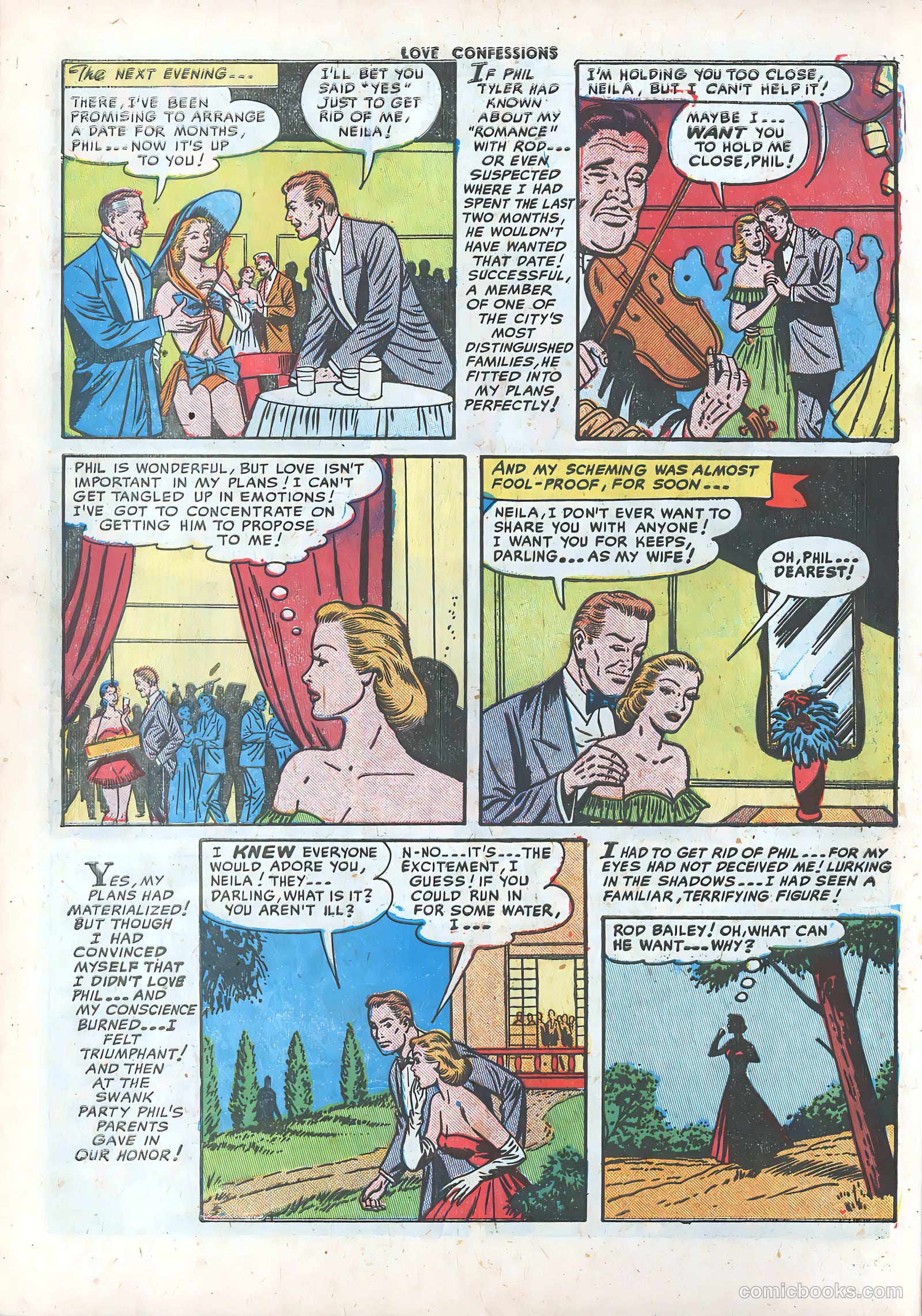 Love Confessions #14 (1951) — page 16 of 36