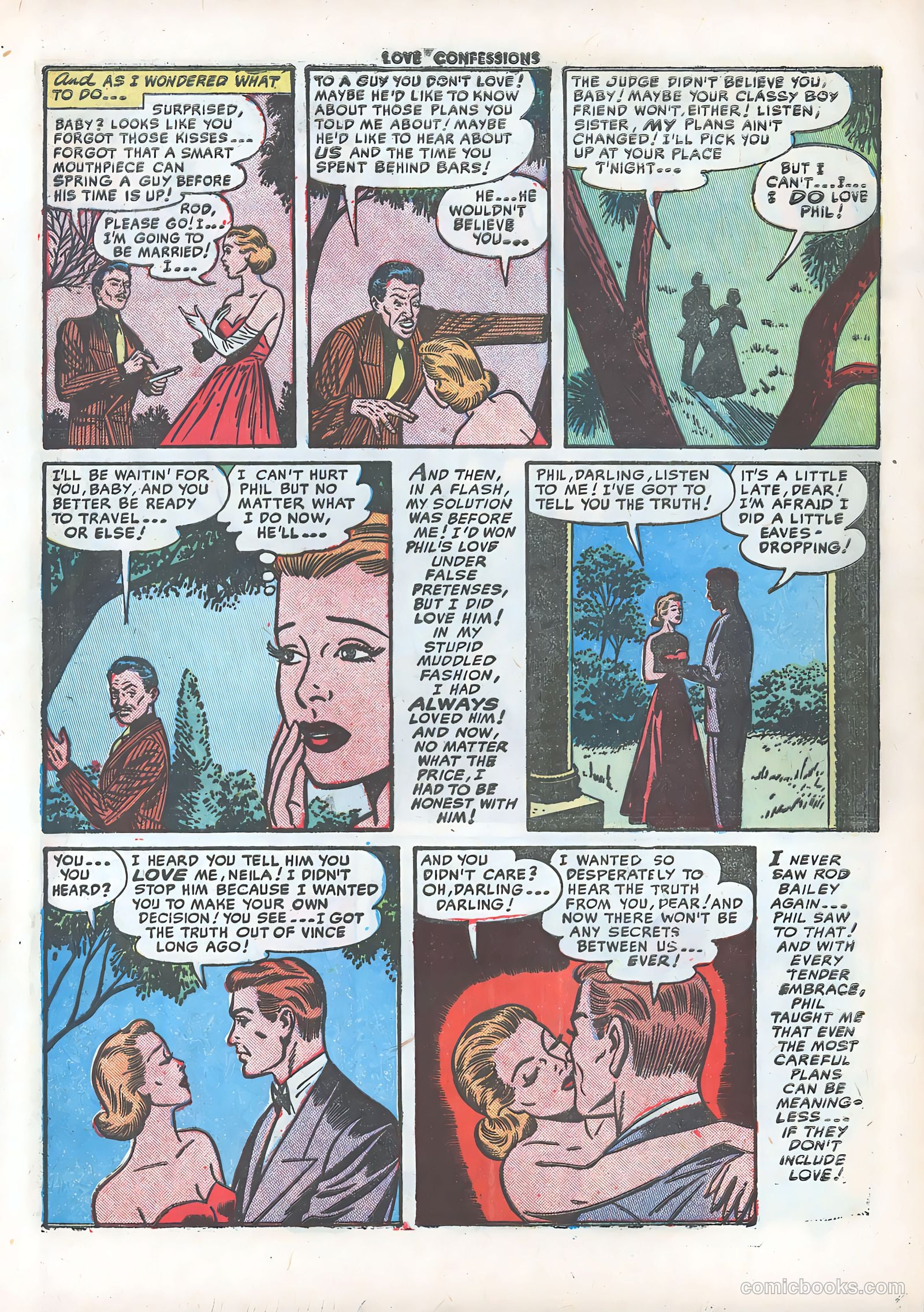 Love Confessions #14 (1951) — page 17 of 36