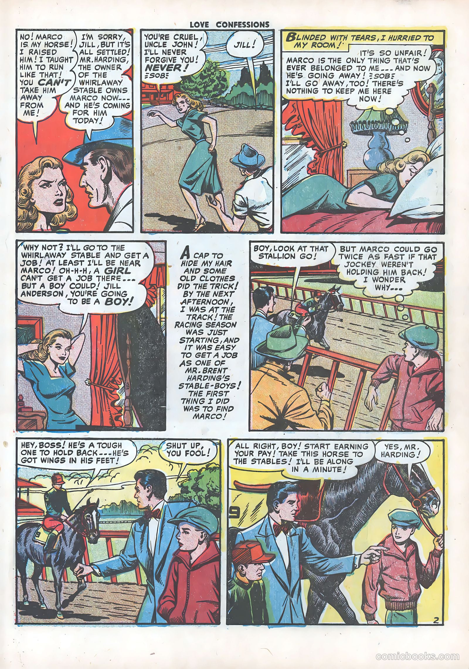 Love Confessions #14 (1951) — page 19 of 36