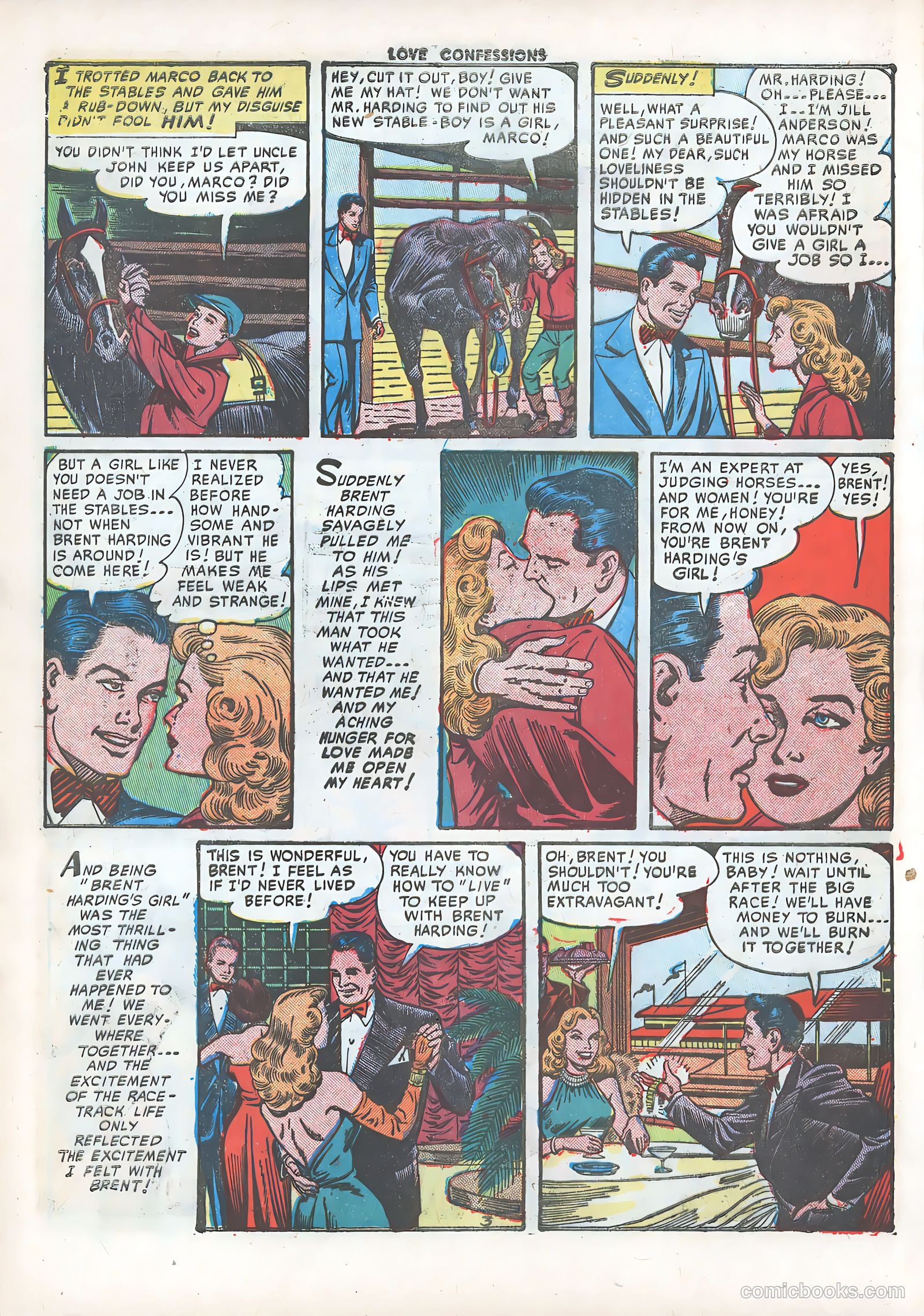 Love Confessions #14 (1951) — page 20 of 36
