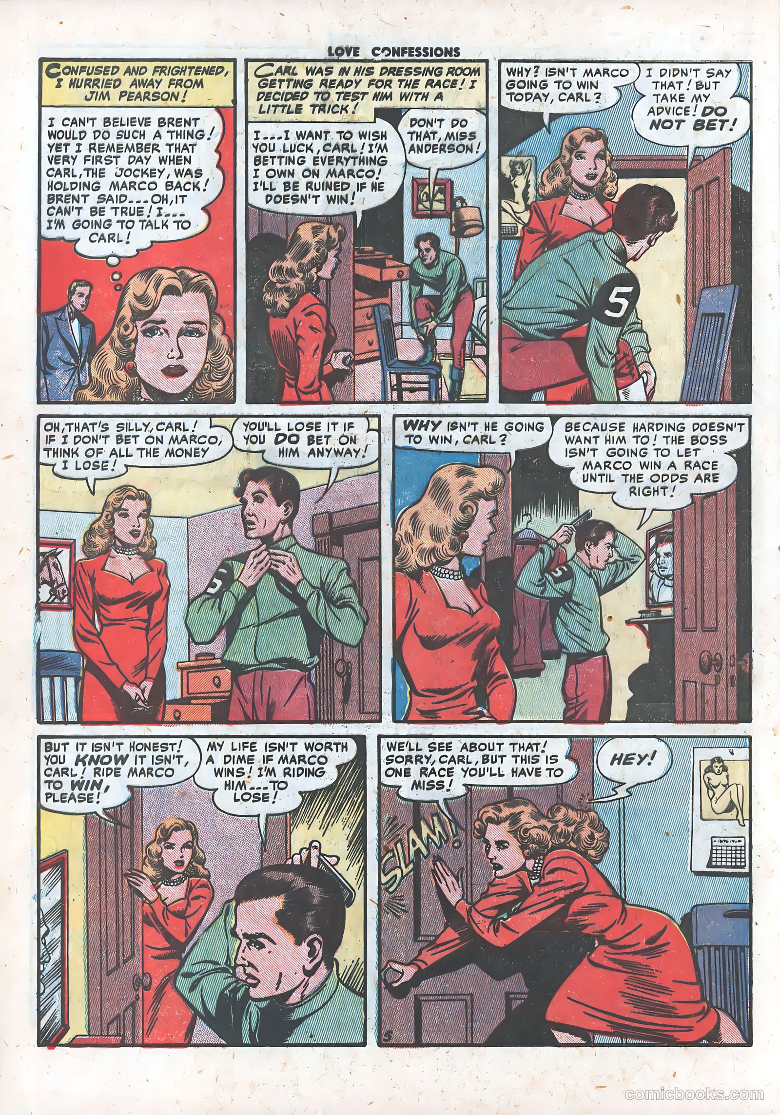 Love Confessions #14 (1951) — page 22 of 36