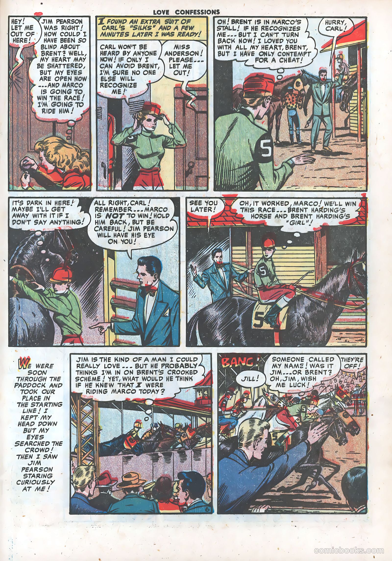 Love Confessions #14 (1951) — page 23 of 36